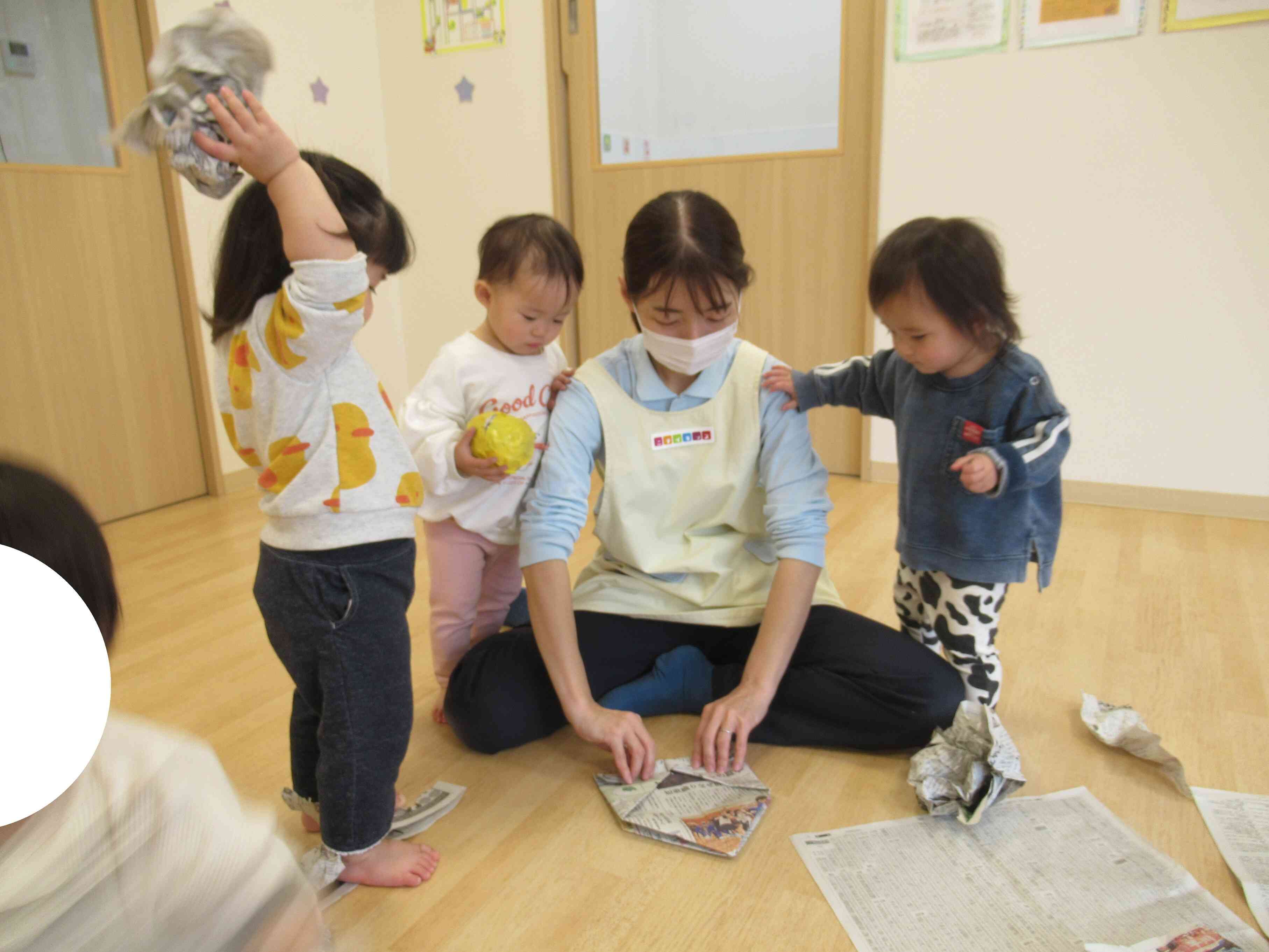 先生は何を作っているのかな…