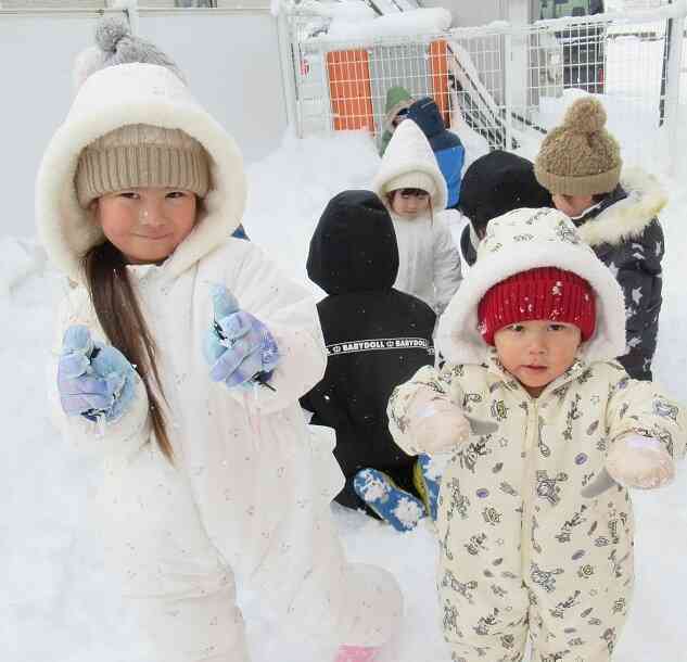 にっこり笑顔で、ハイポーズ！