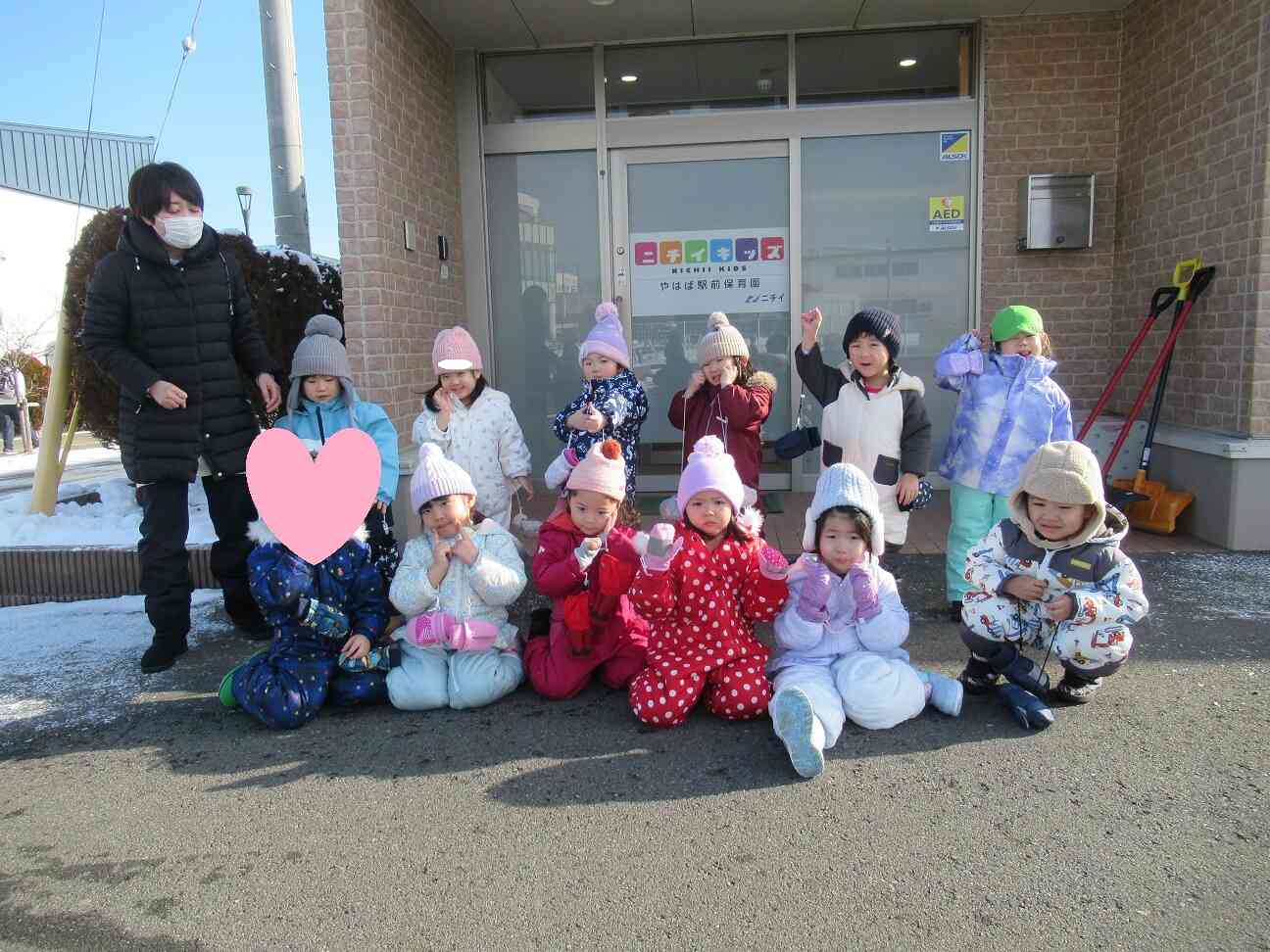 皆で集合〜ハイポーズ。