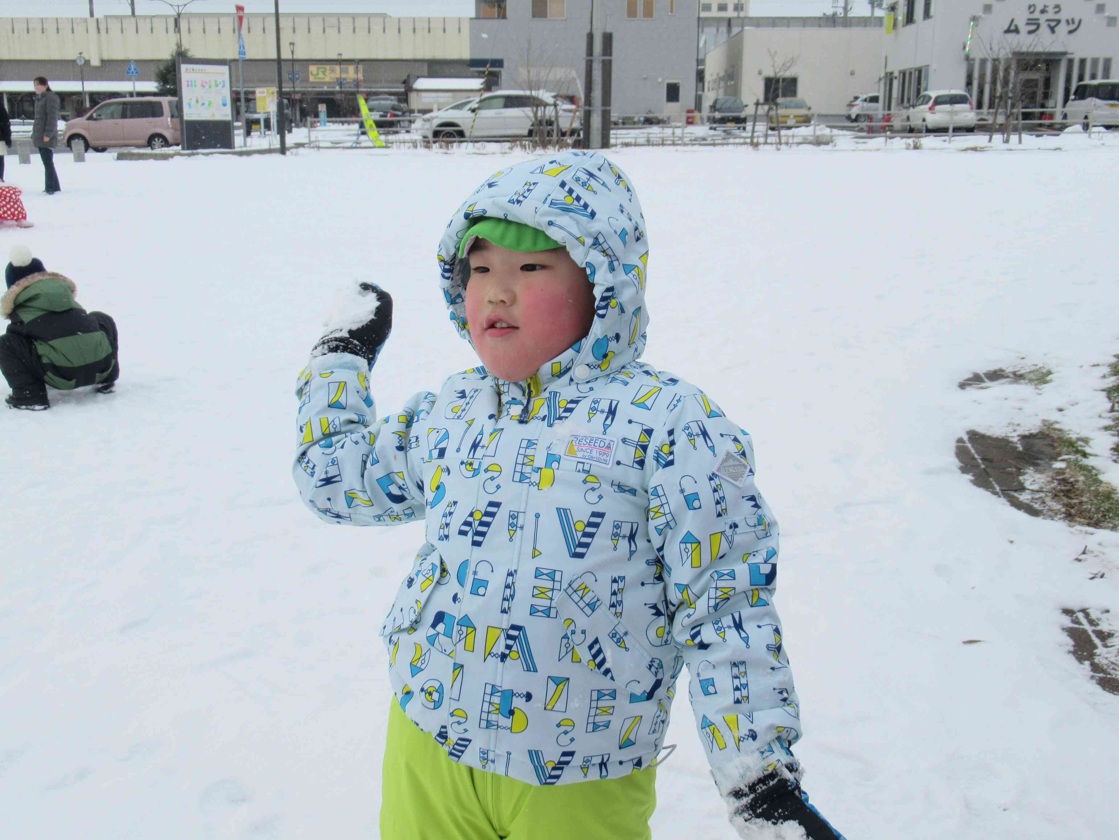 雪合戦負けないぞ