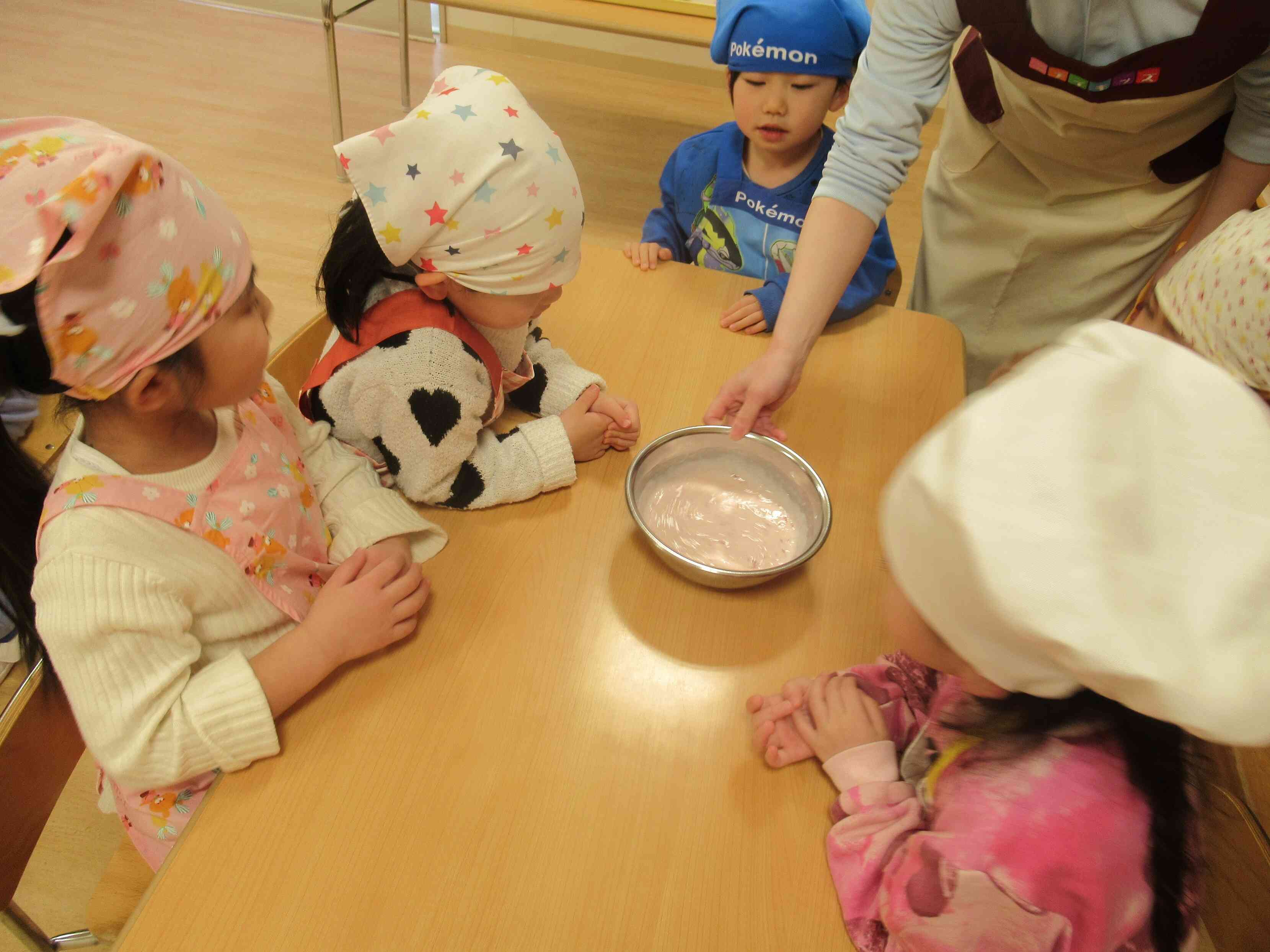 自分のお皿に盛り付けたよ