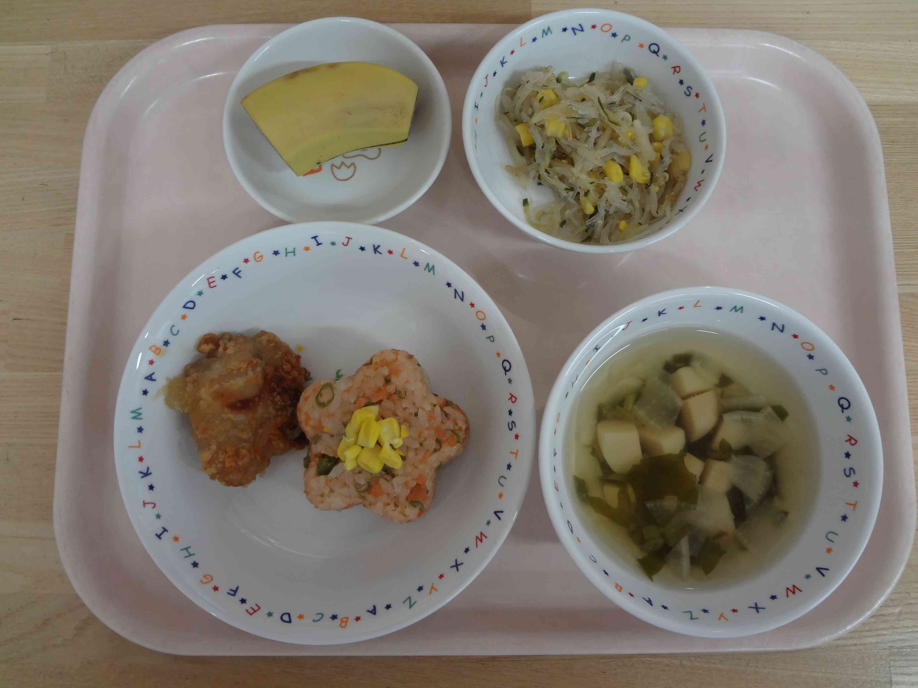 3月の誕生会メニュー