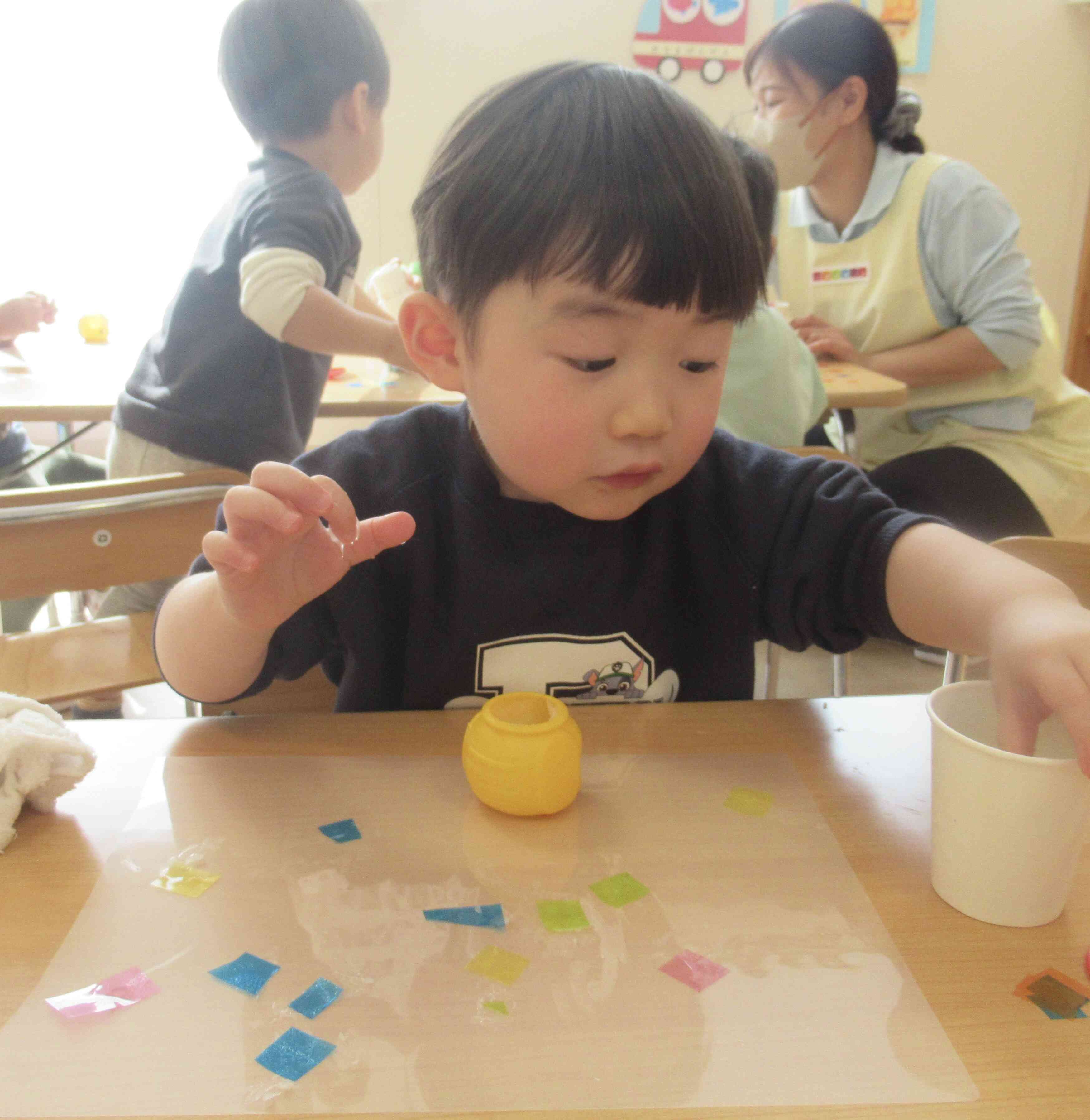 のりでぺたぺた！