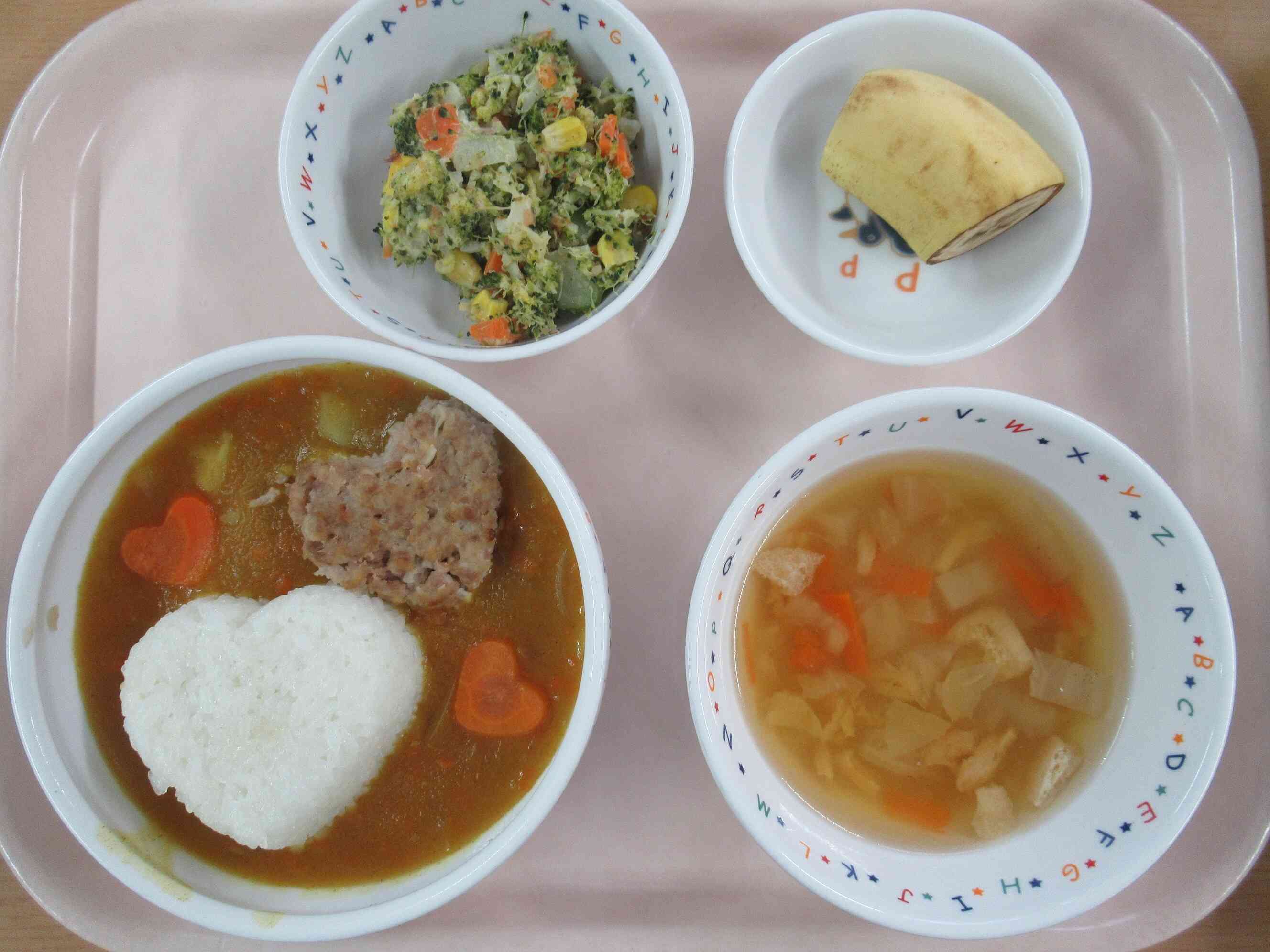 2月の誕生会メニュー