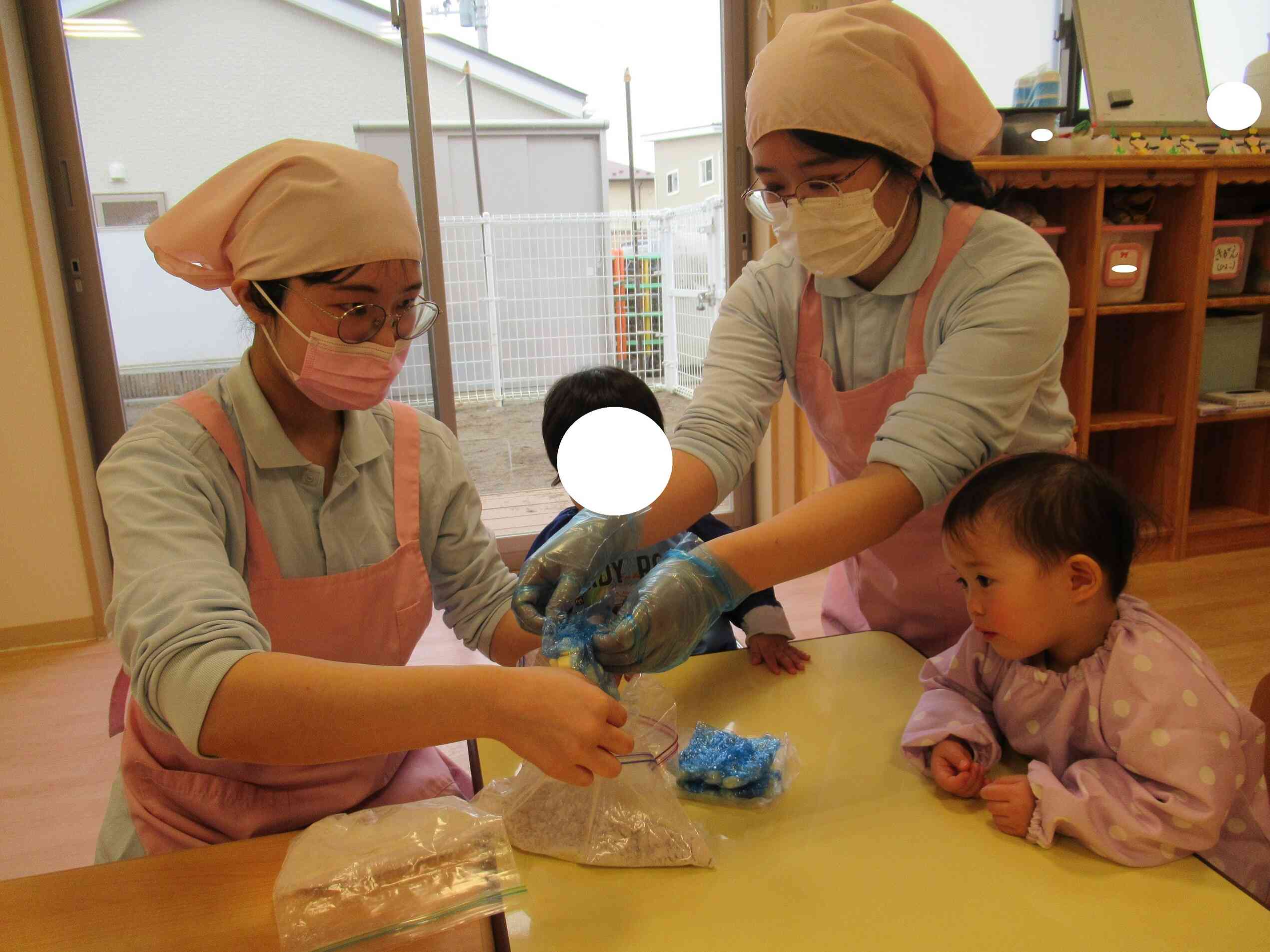 初めてのクッキング！（ひよこ組）