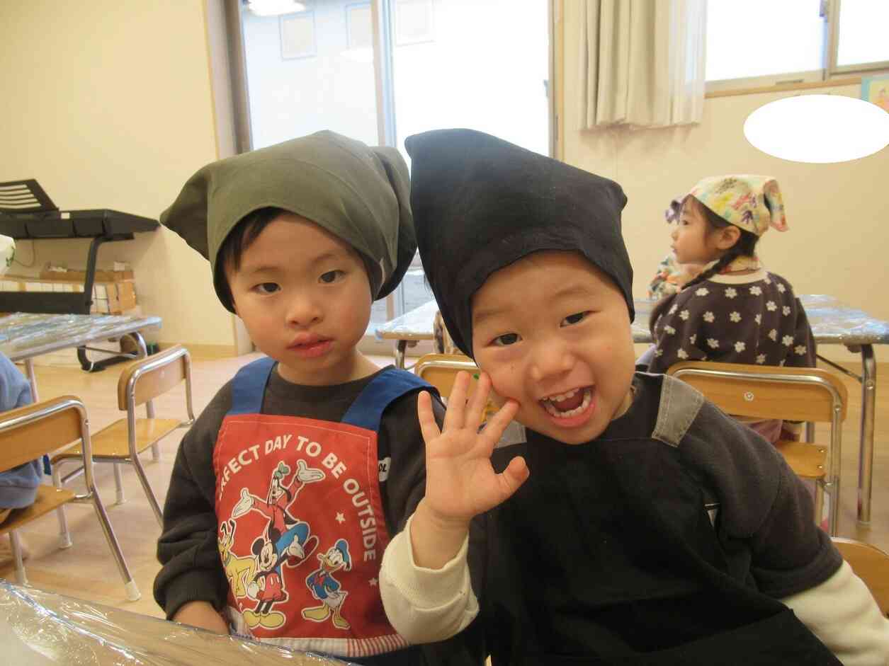 もちもちスイートポテト！（うさぎ組）