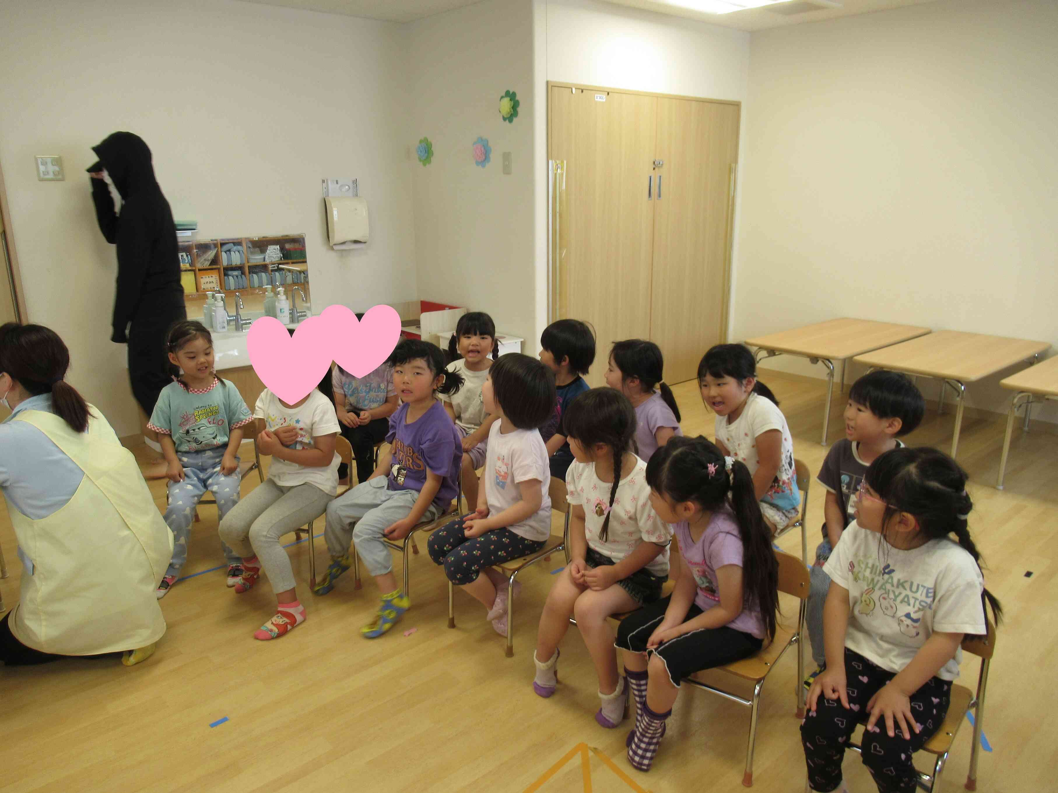保育園に知らない人が来たら．．．