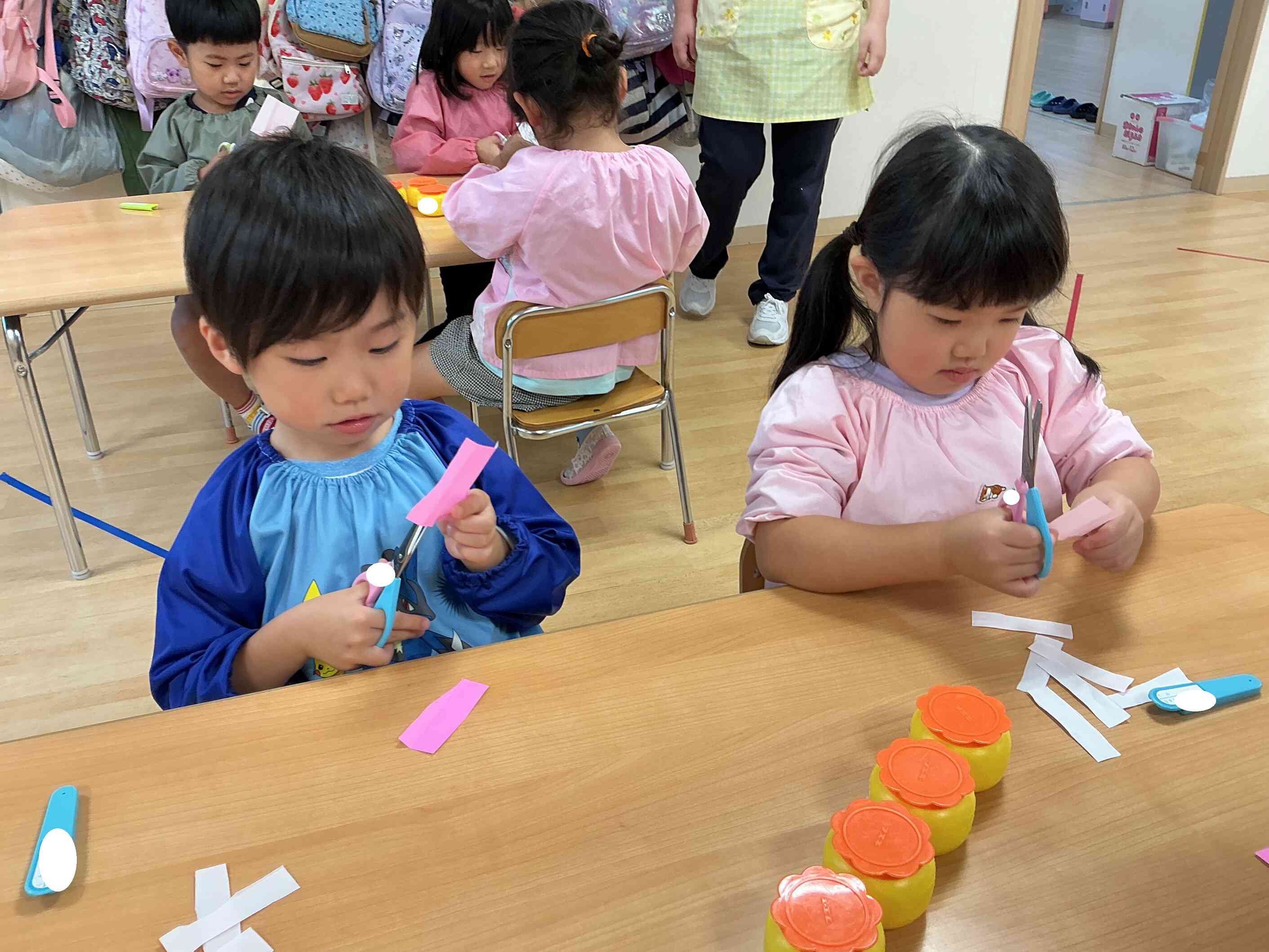 敬老の日のプレゼント～ぱんだ組４歳児～