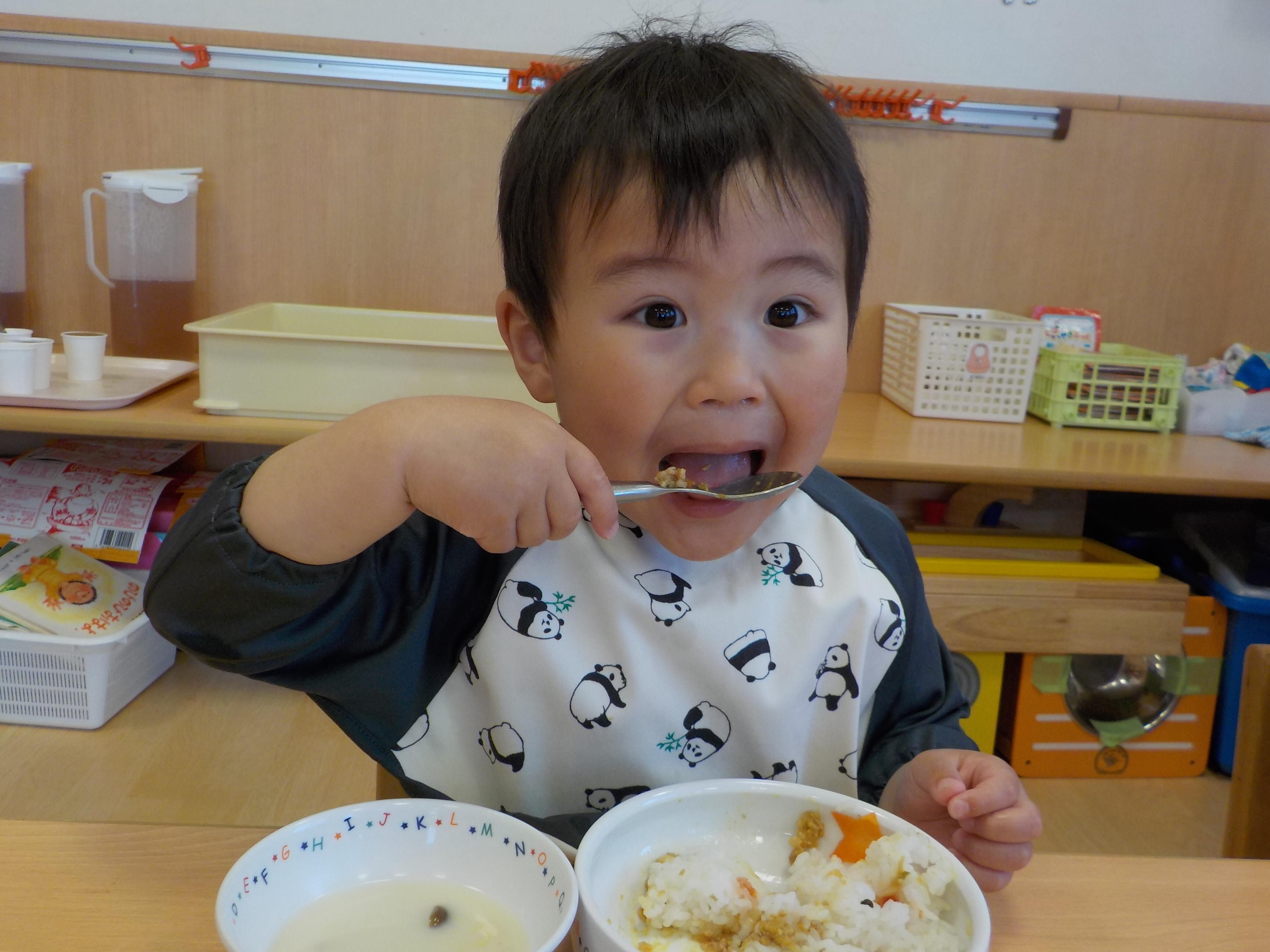 今日はこどもの日誕生会！