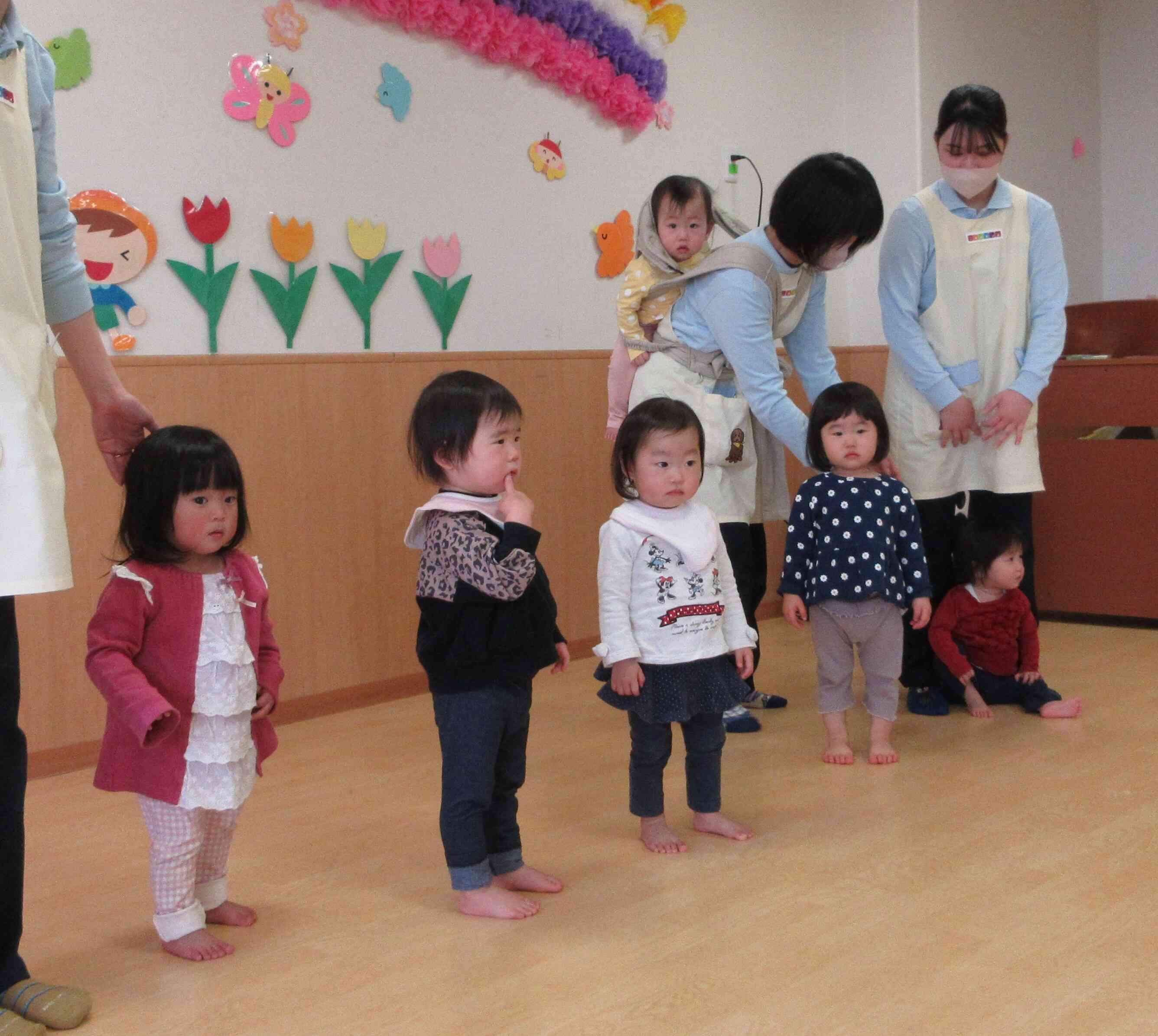 ひよこ組（０歳児）の発表♪