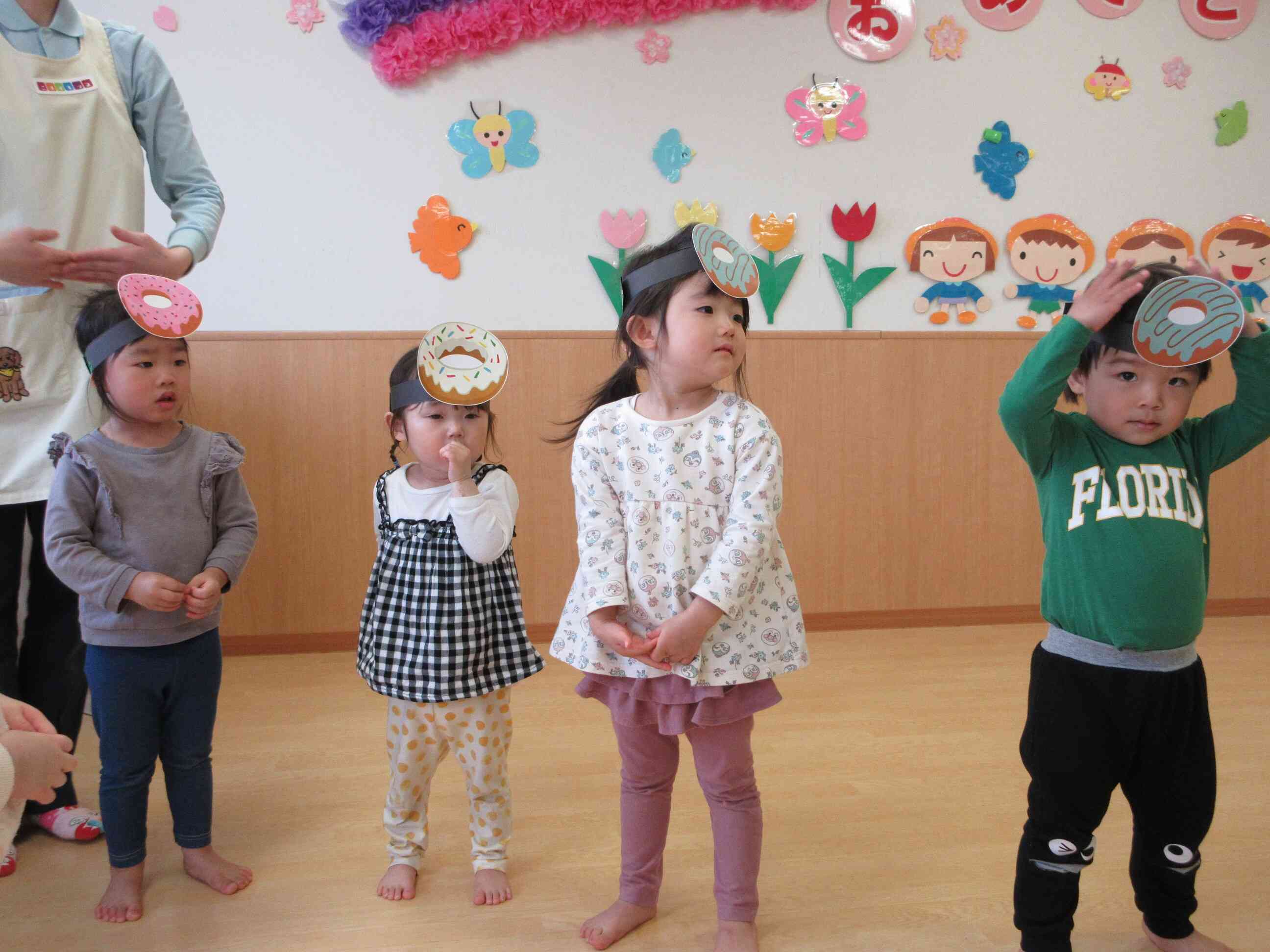 あひる組（１歳児）の発表♪