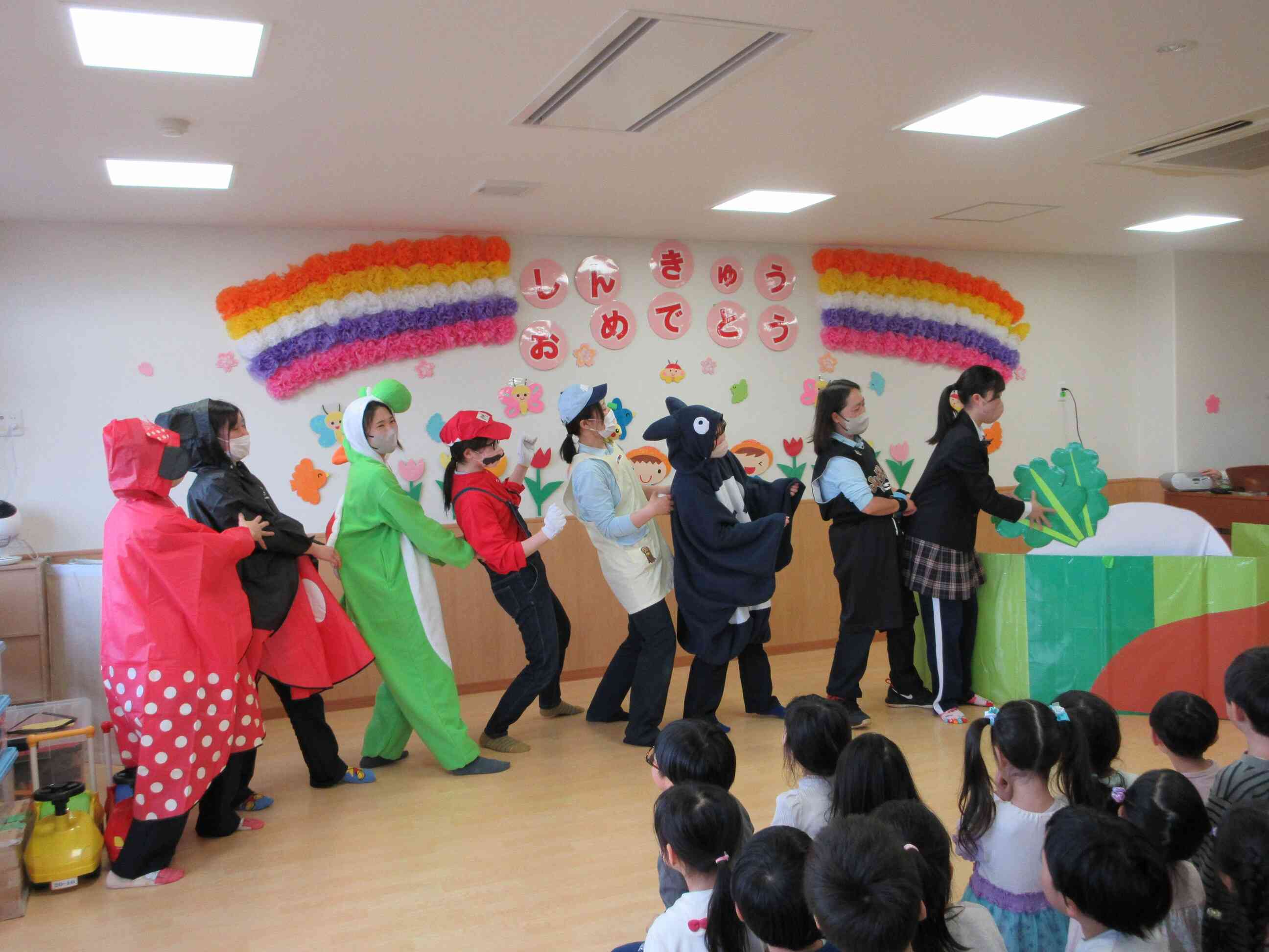 先生の発表♪