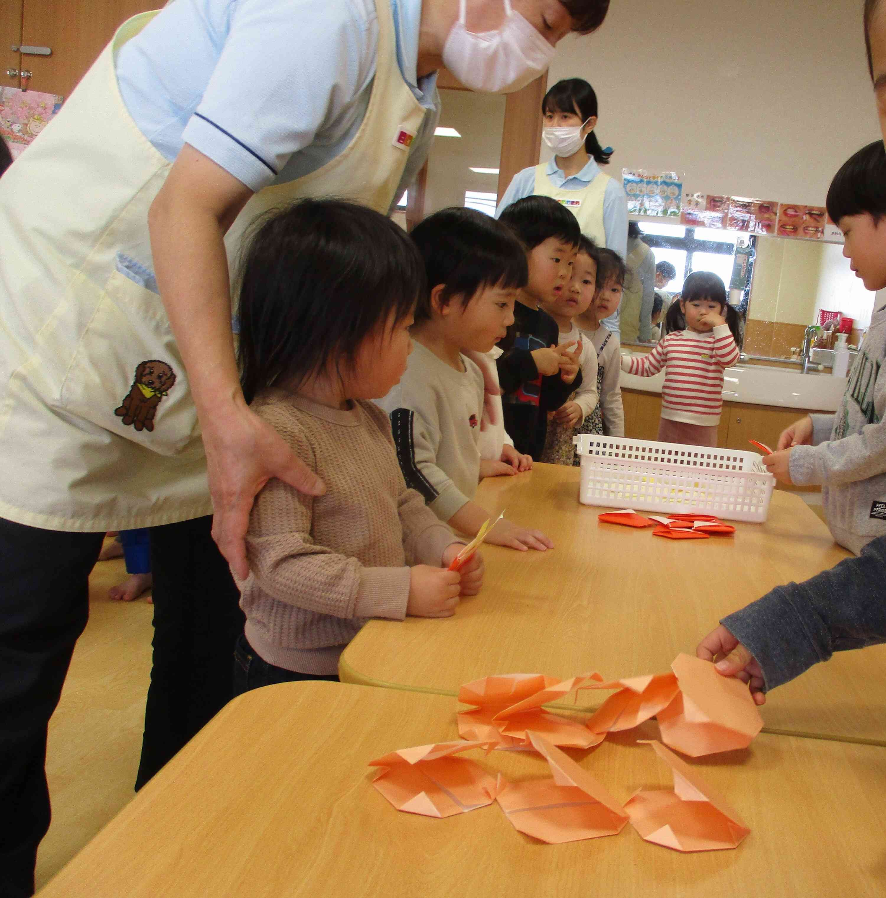 ハンバーガー屋さん、大行列!