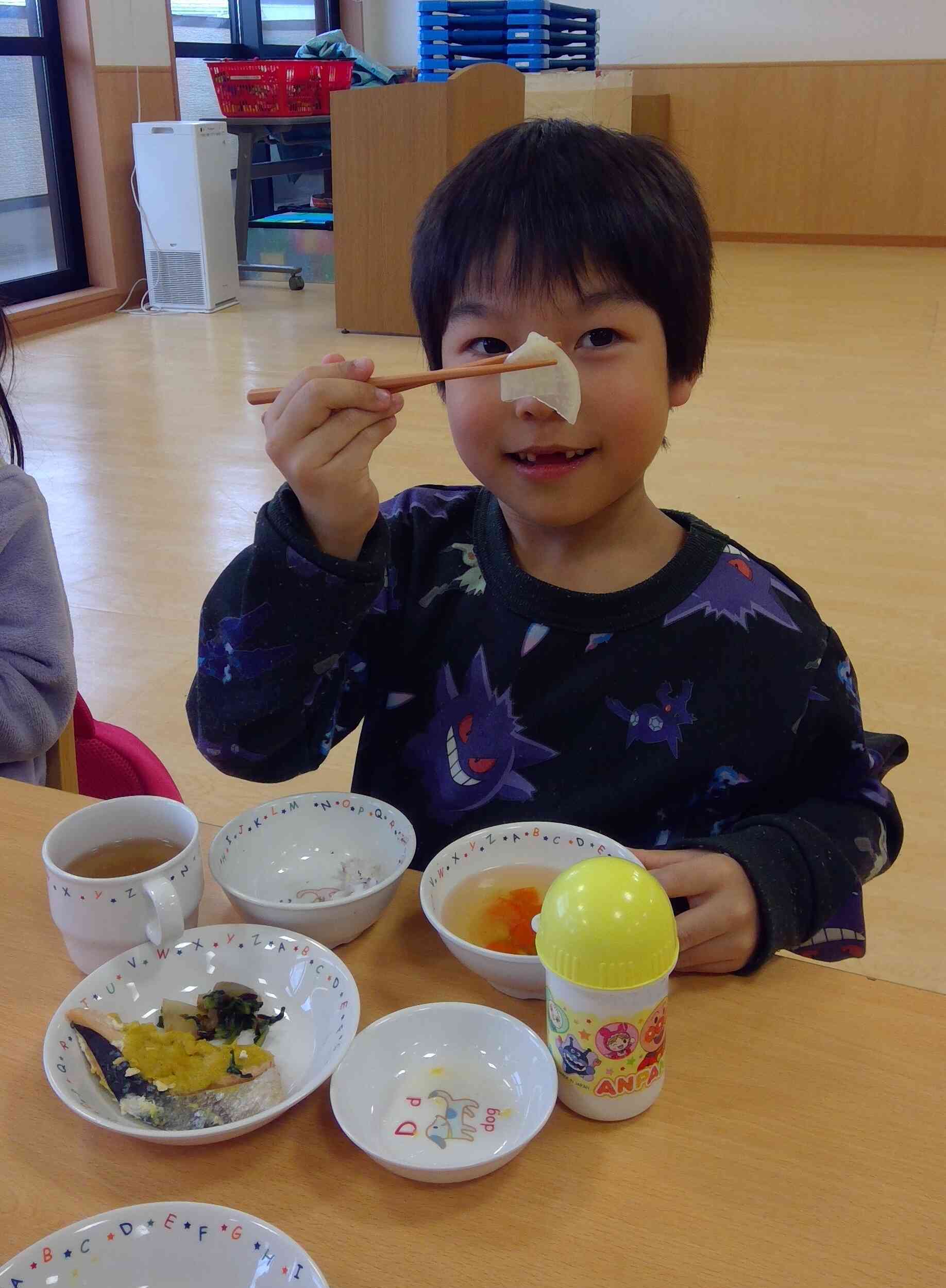 大根も食べれるよ。