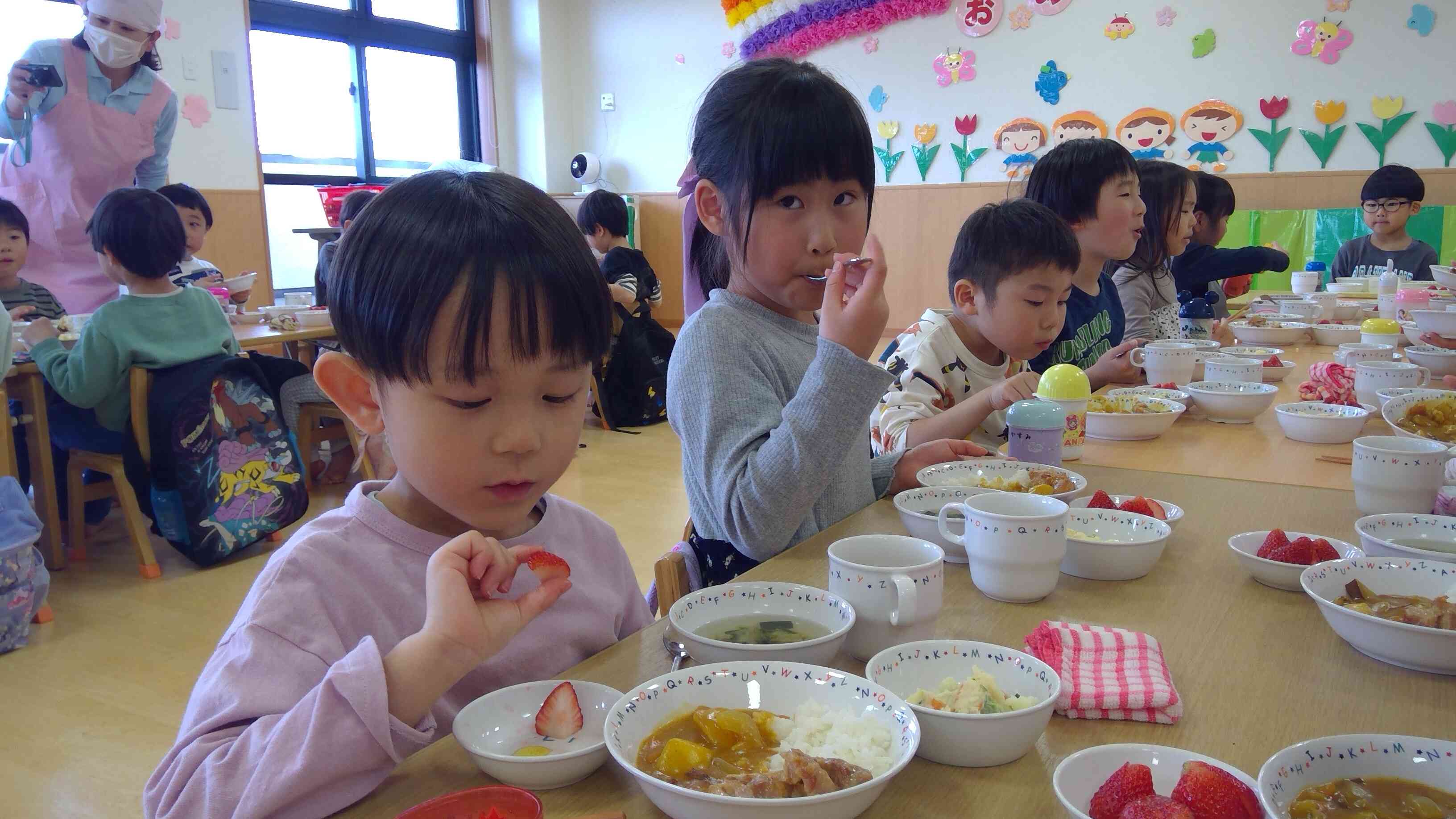 美味しそうないちごだな～