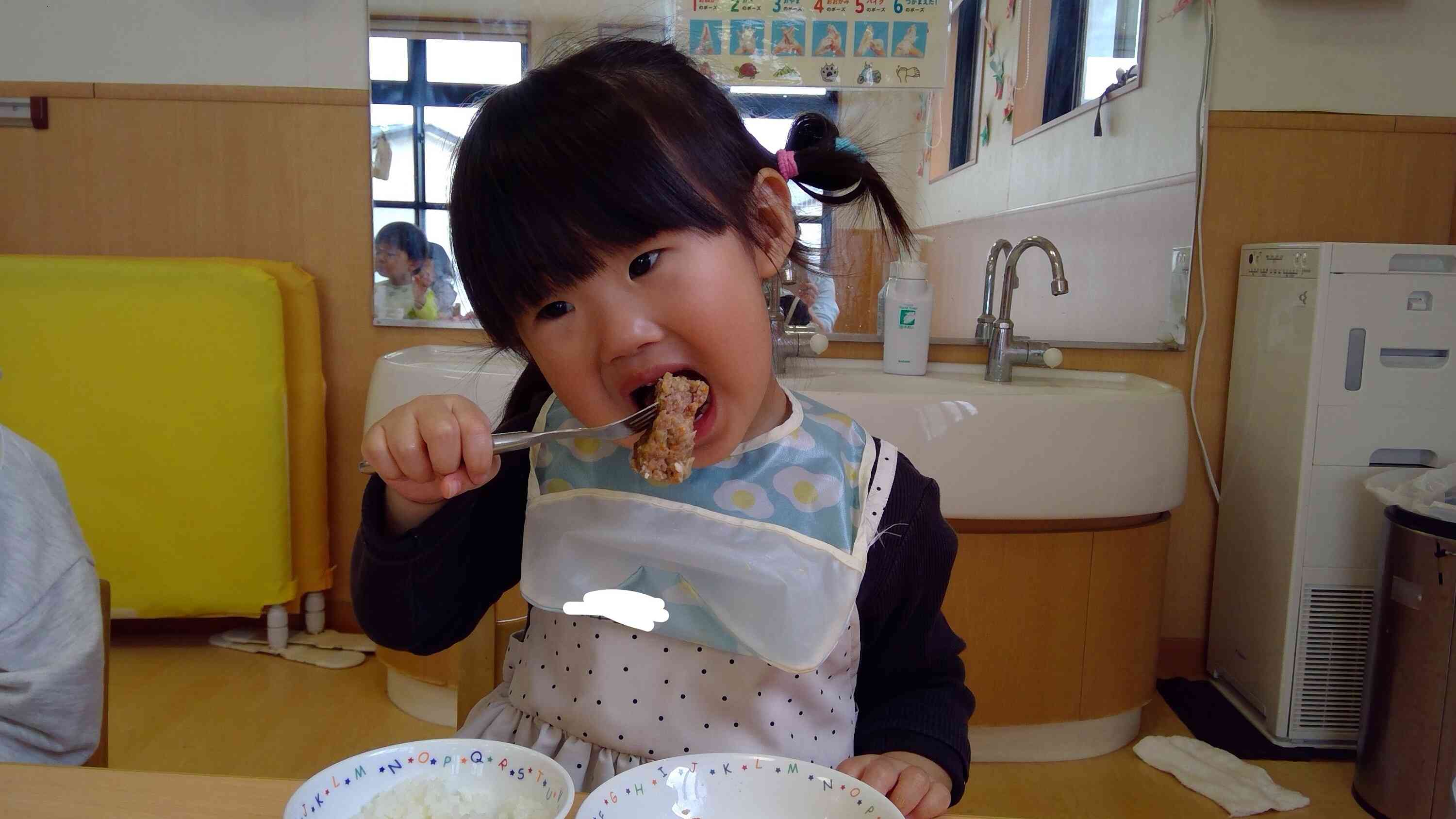 大きなお口で!!
