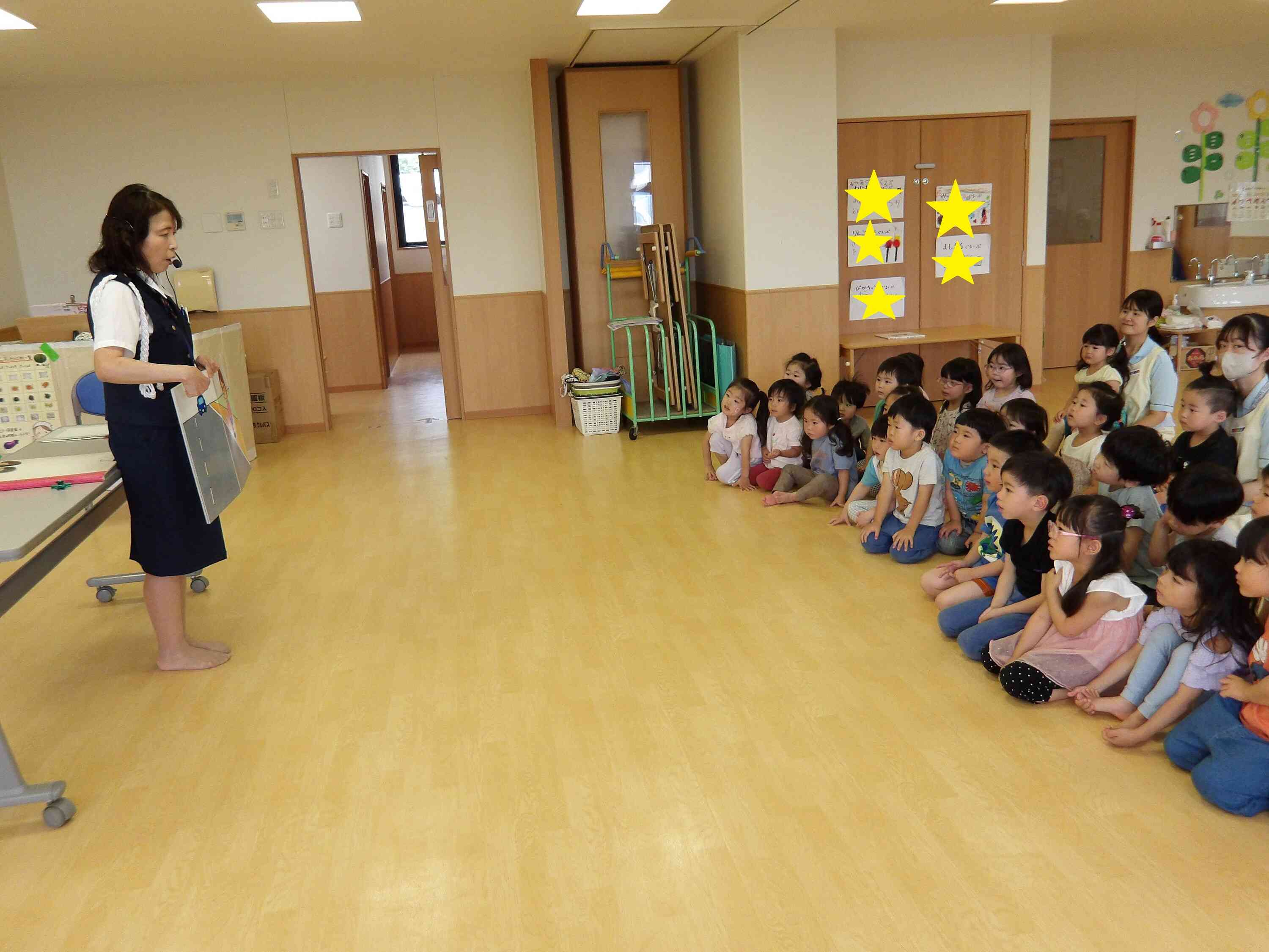交通安全教室～4歳児　ぱんだ組～