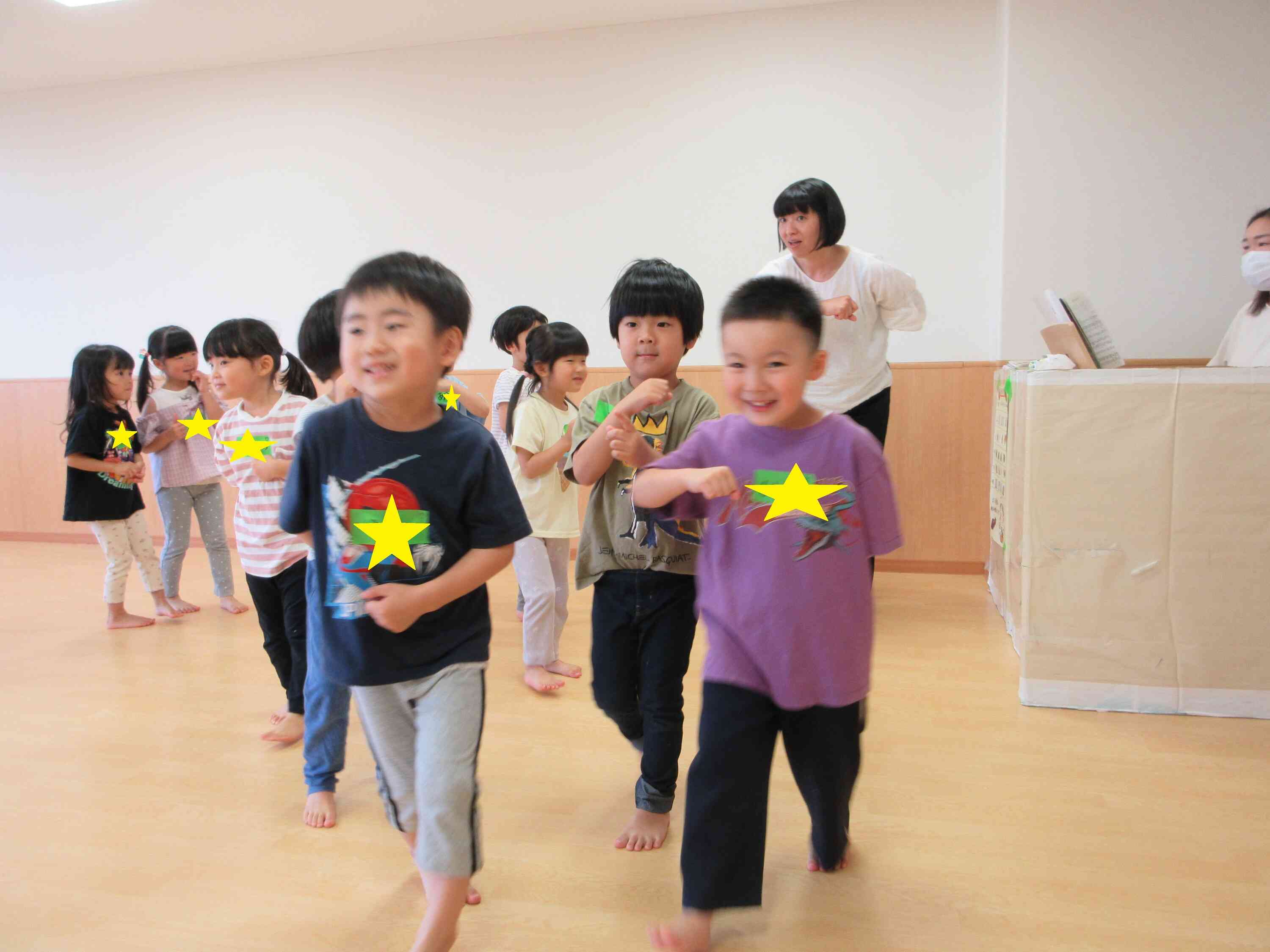 忍者修行！～4歳児　ぱんだ組～