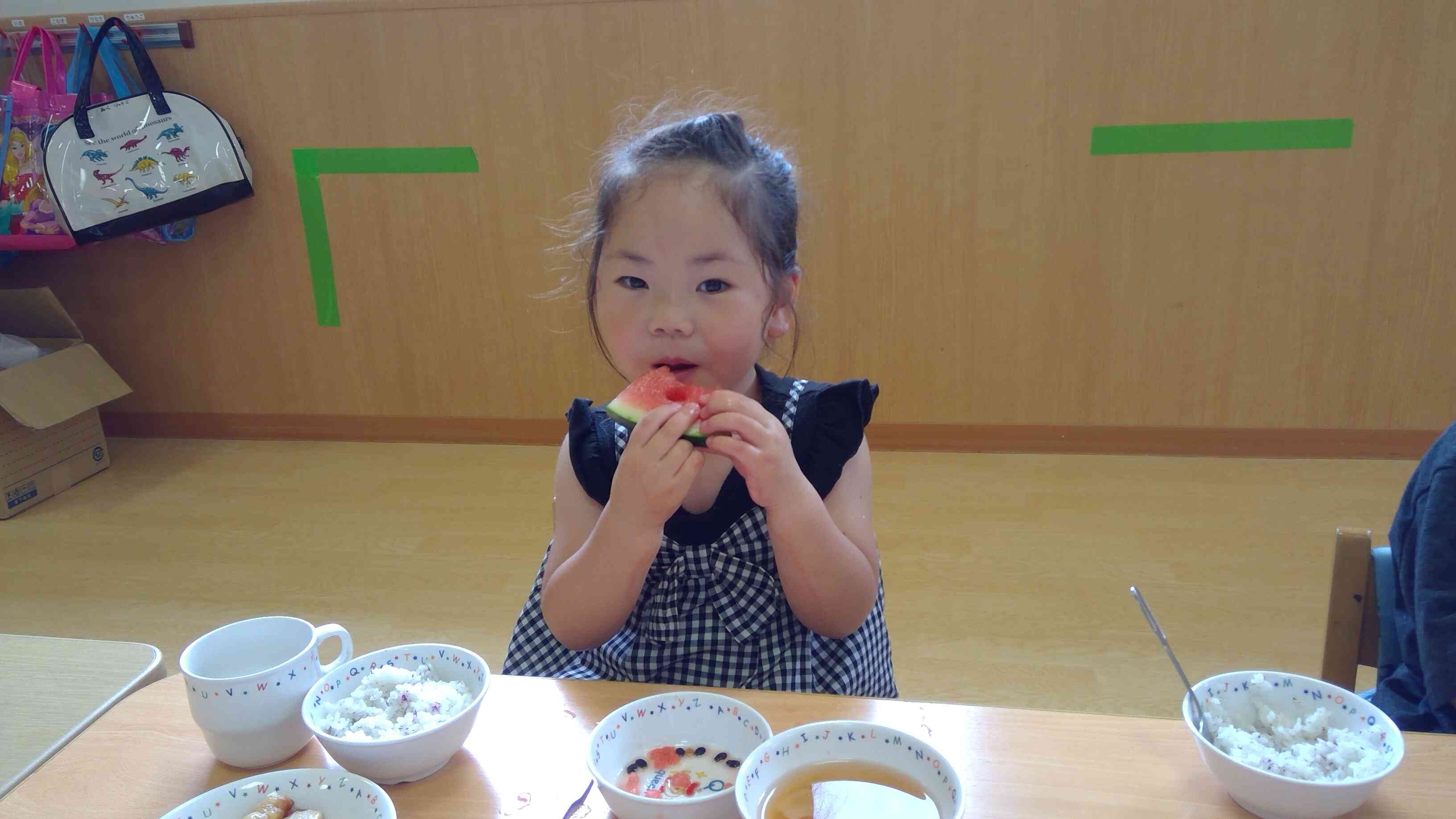 甘～いスイカ美味しいね