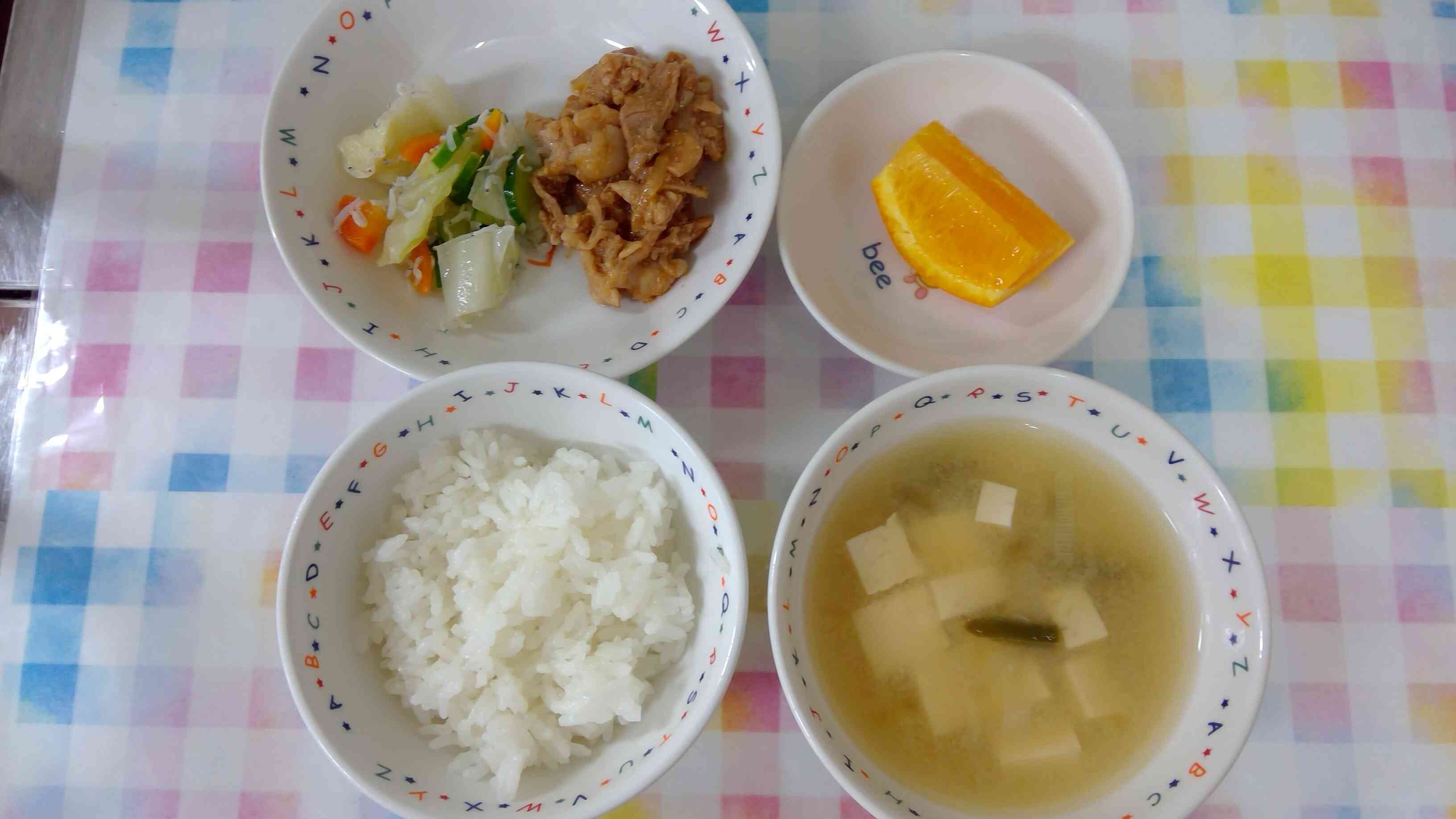 7月22日の給食