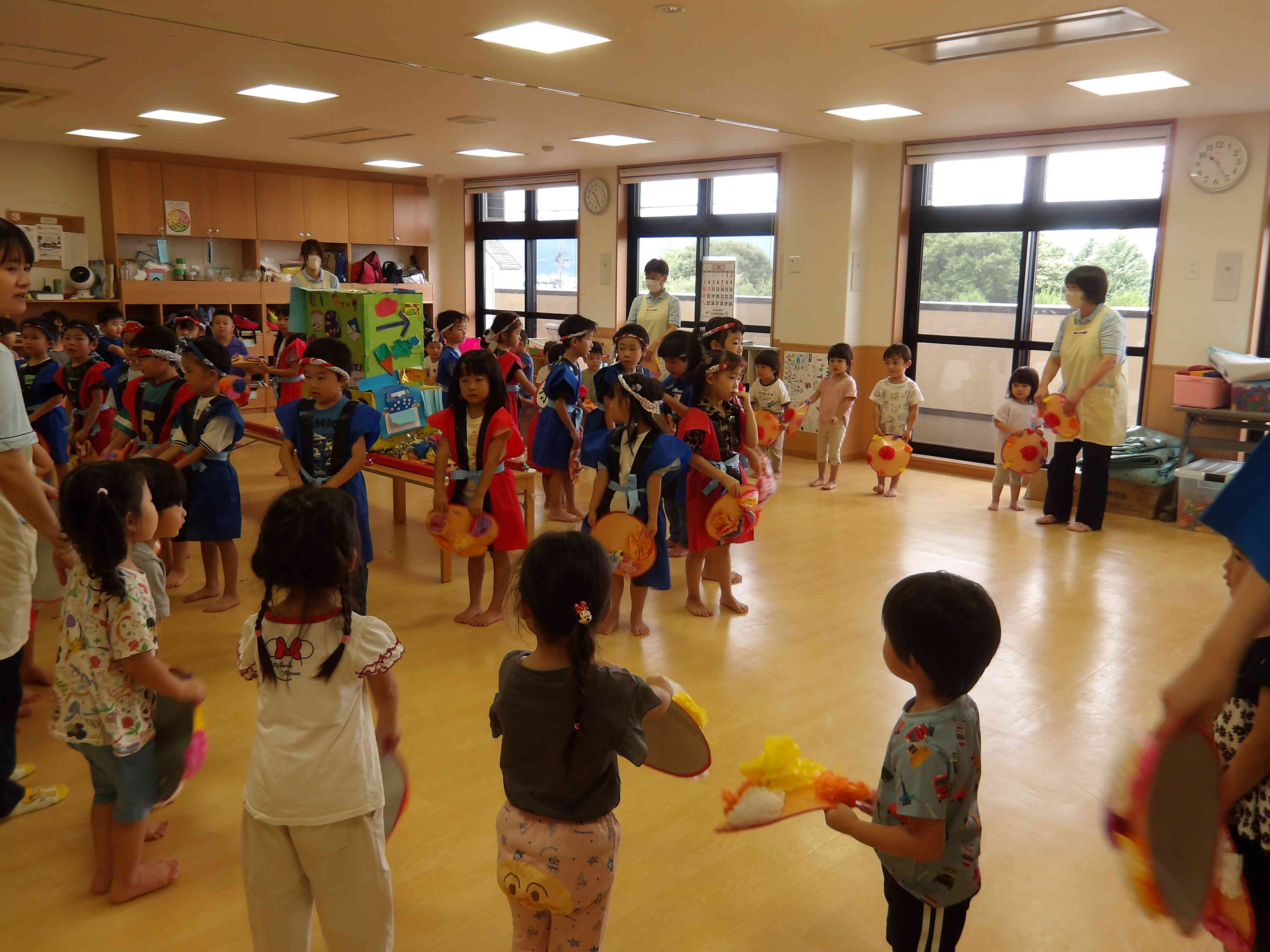夏祭り当日！！｜ニチイキッズ山形まえた保育園｜ニチイキッズ