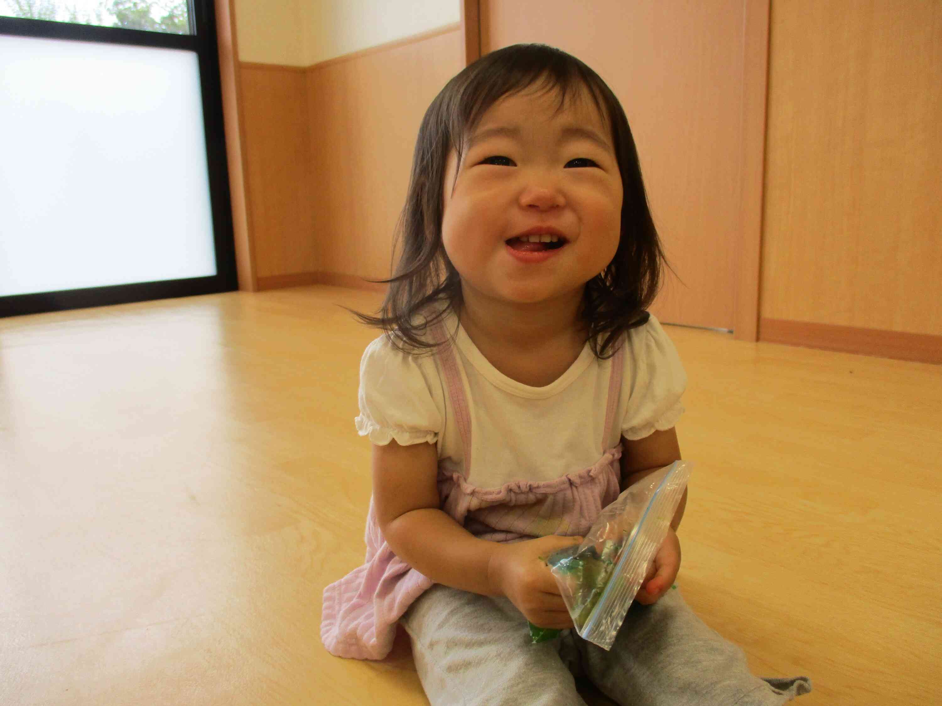 使い終わった後には、保存袋に入れて遊べるようにしました。