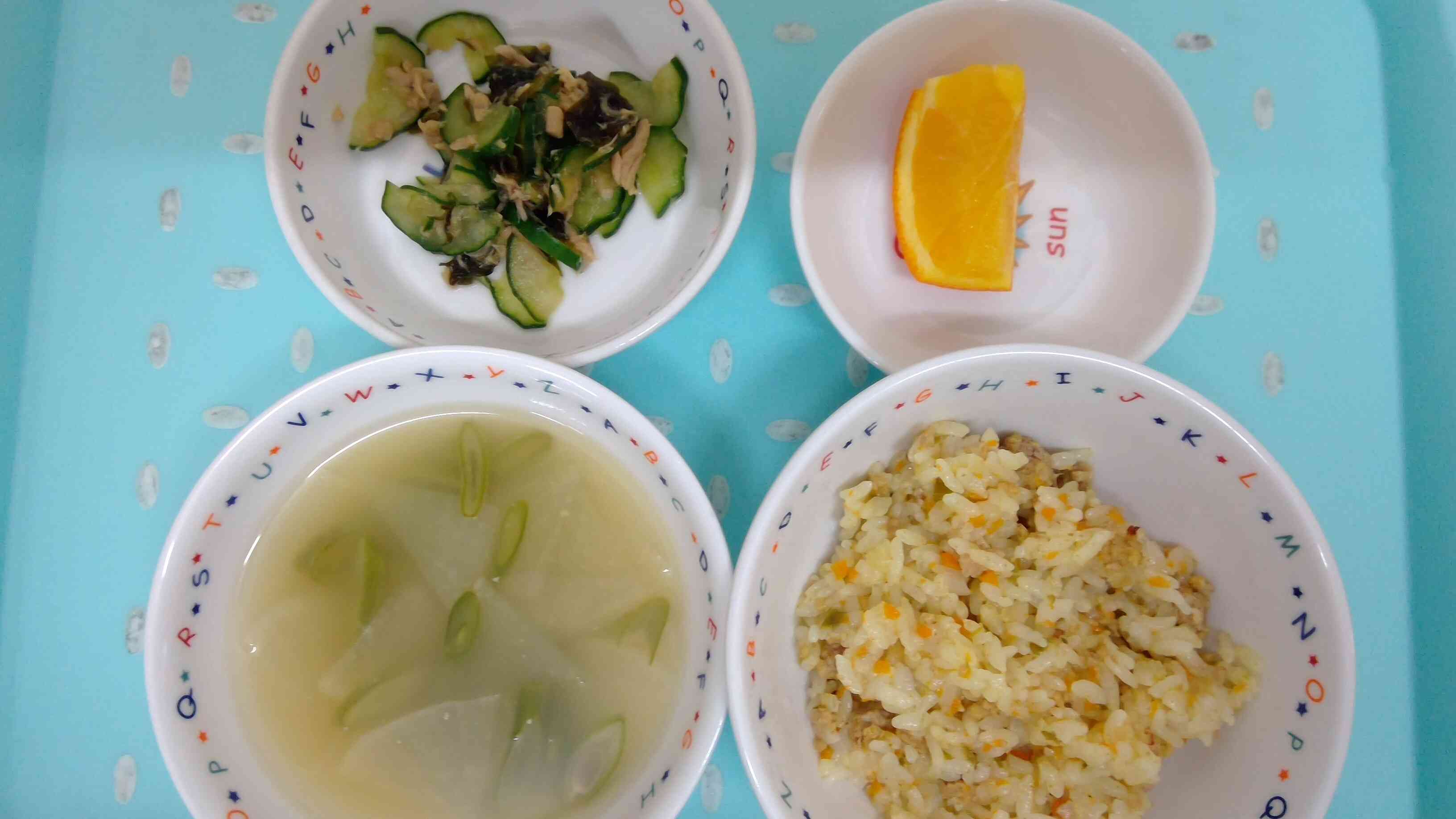 9月11日の給食