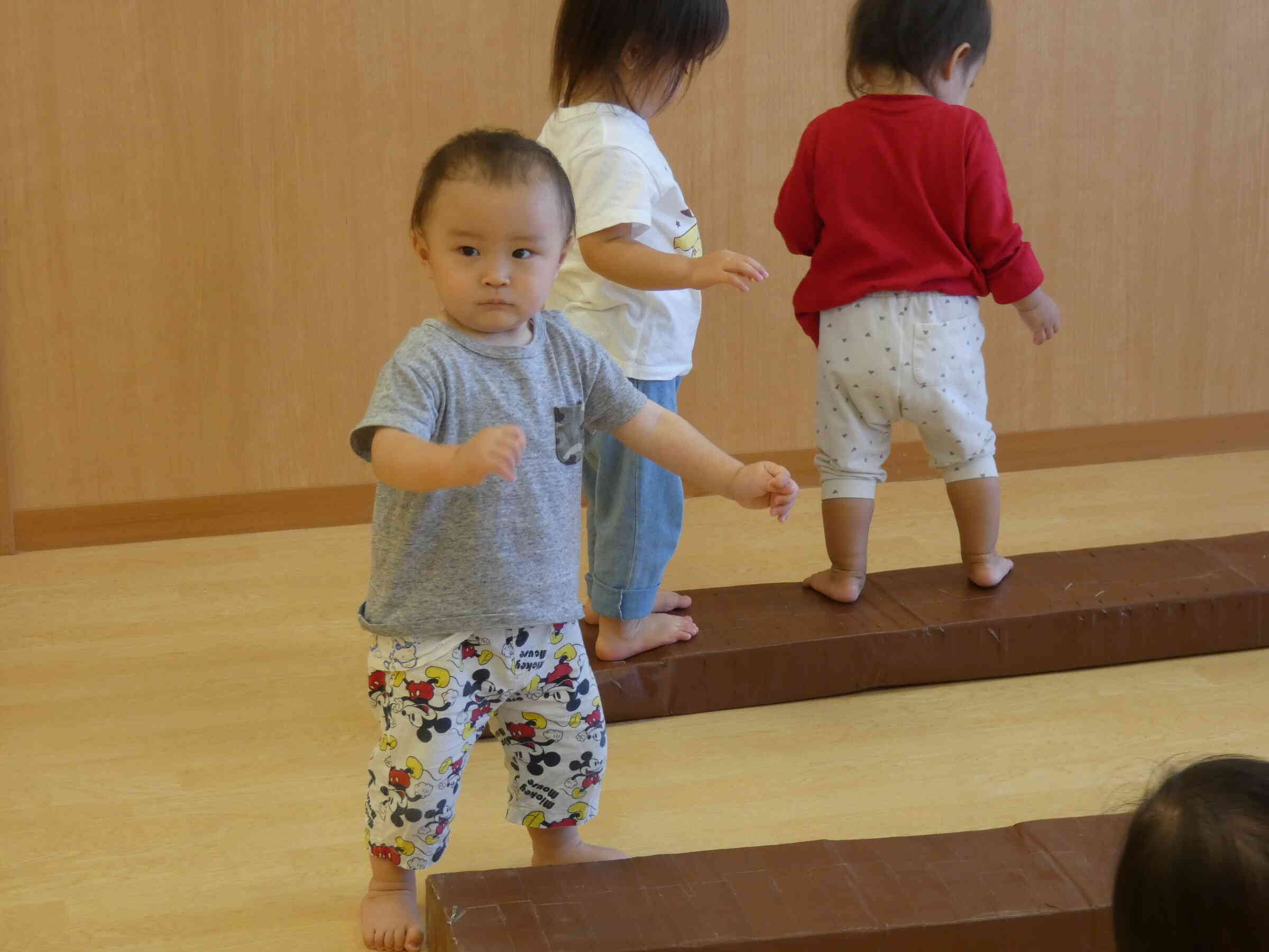 運動会練習その7～あひる組（1歳児）～