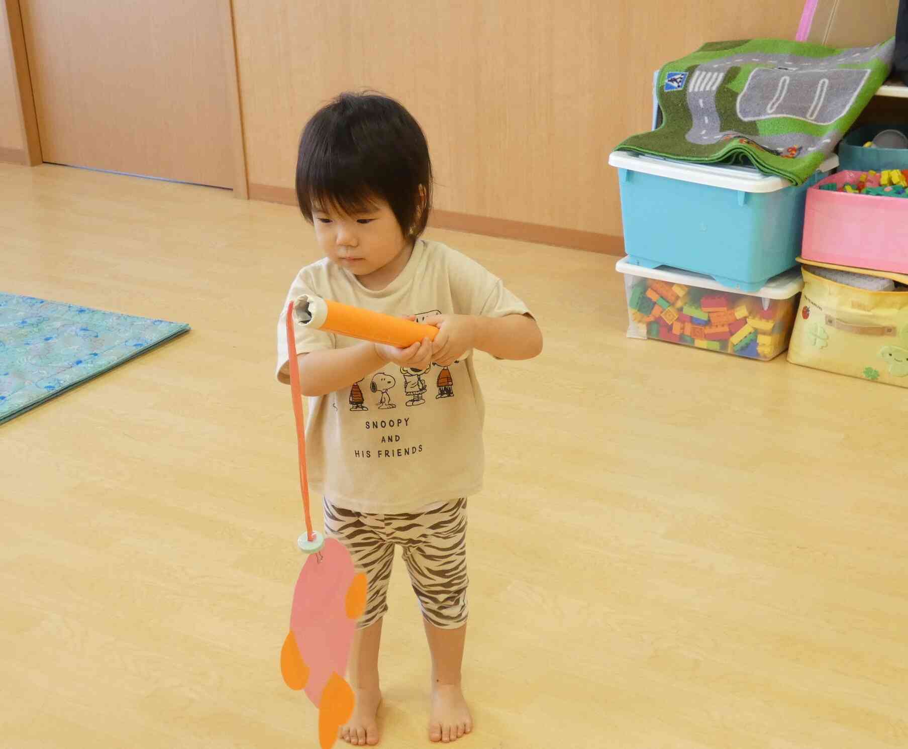 お魚釣れたよ！