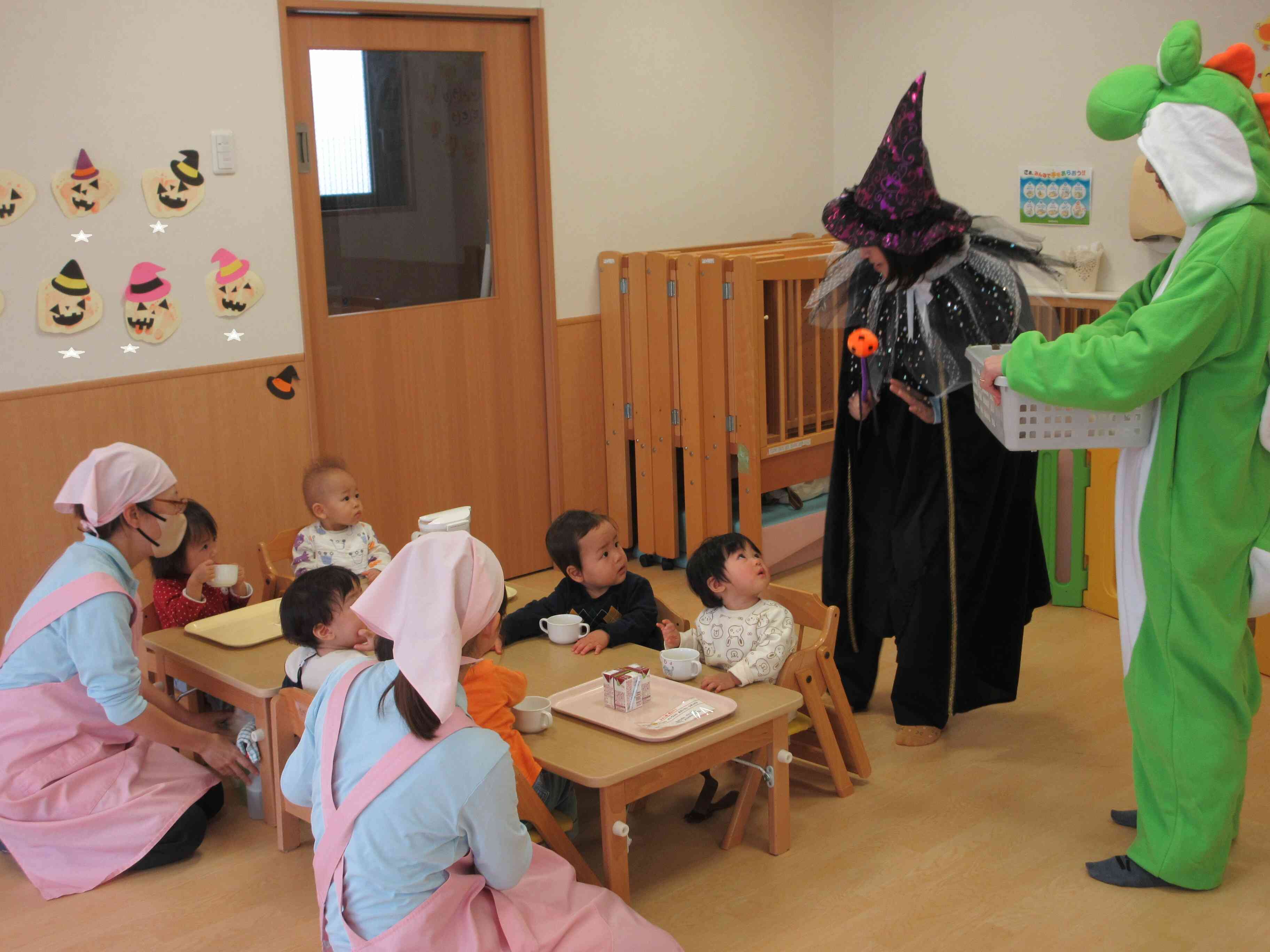 ハロウィン～魔女がやってきた～｜ニチイキッズ山形まえた保育園