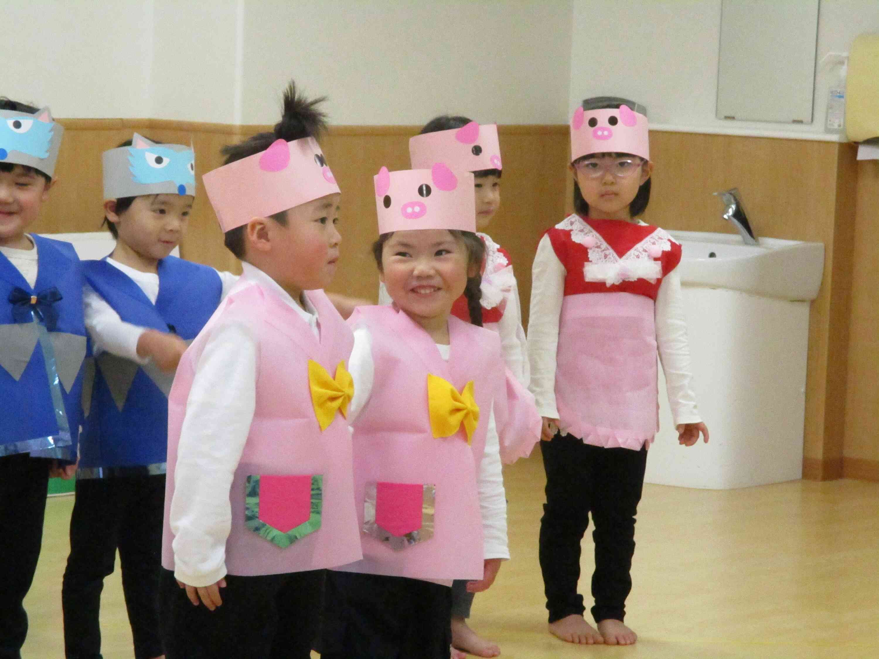 最後は前に出て、礼！