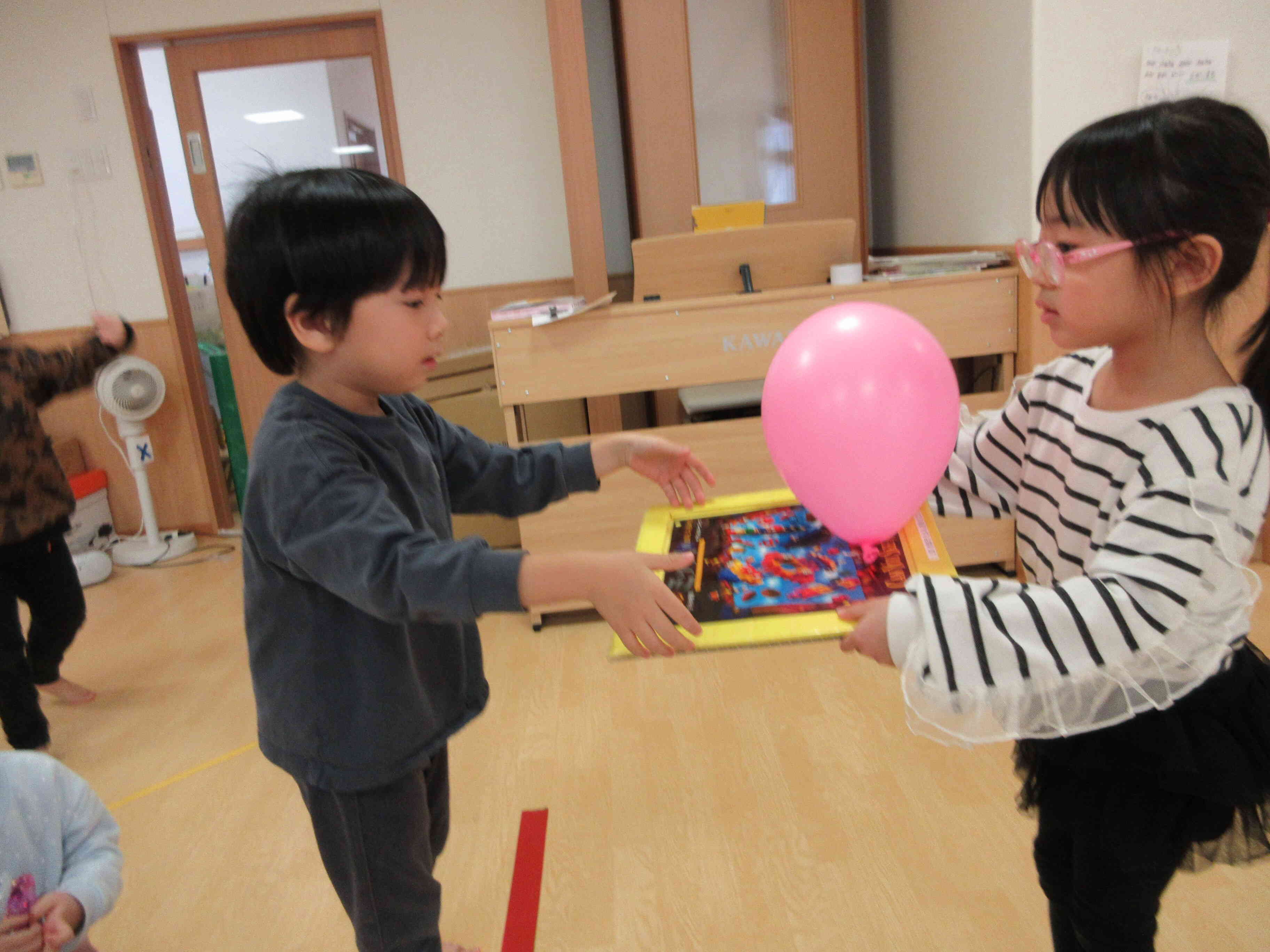 そーっと・・・