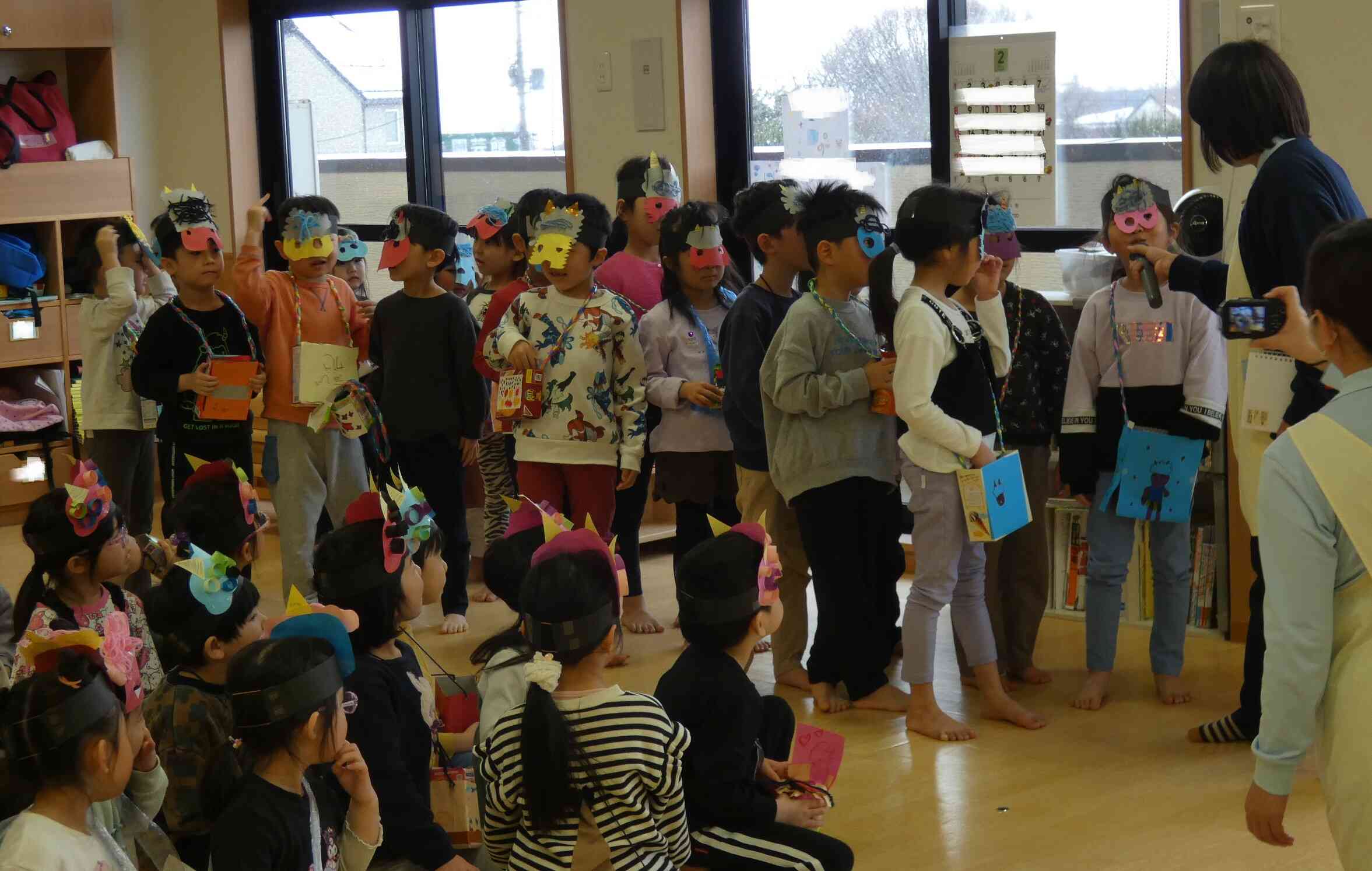  鬼は～外！！節分会