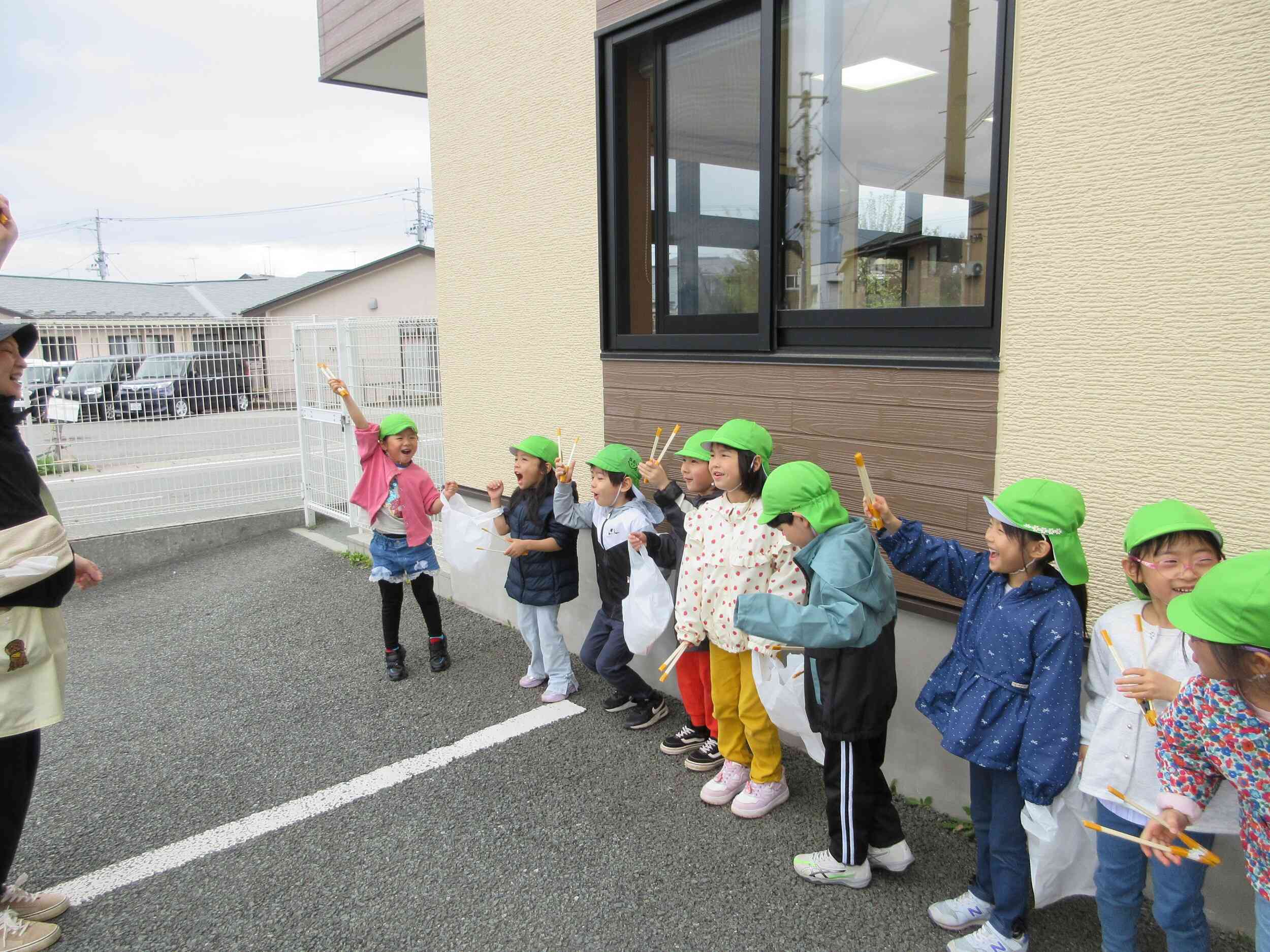 ゴミ拾い探検に行こう！！STEAM教育～５歳児　きりん組～