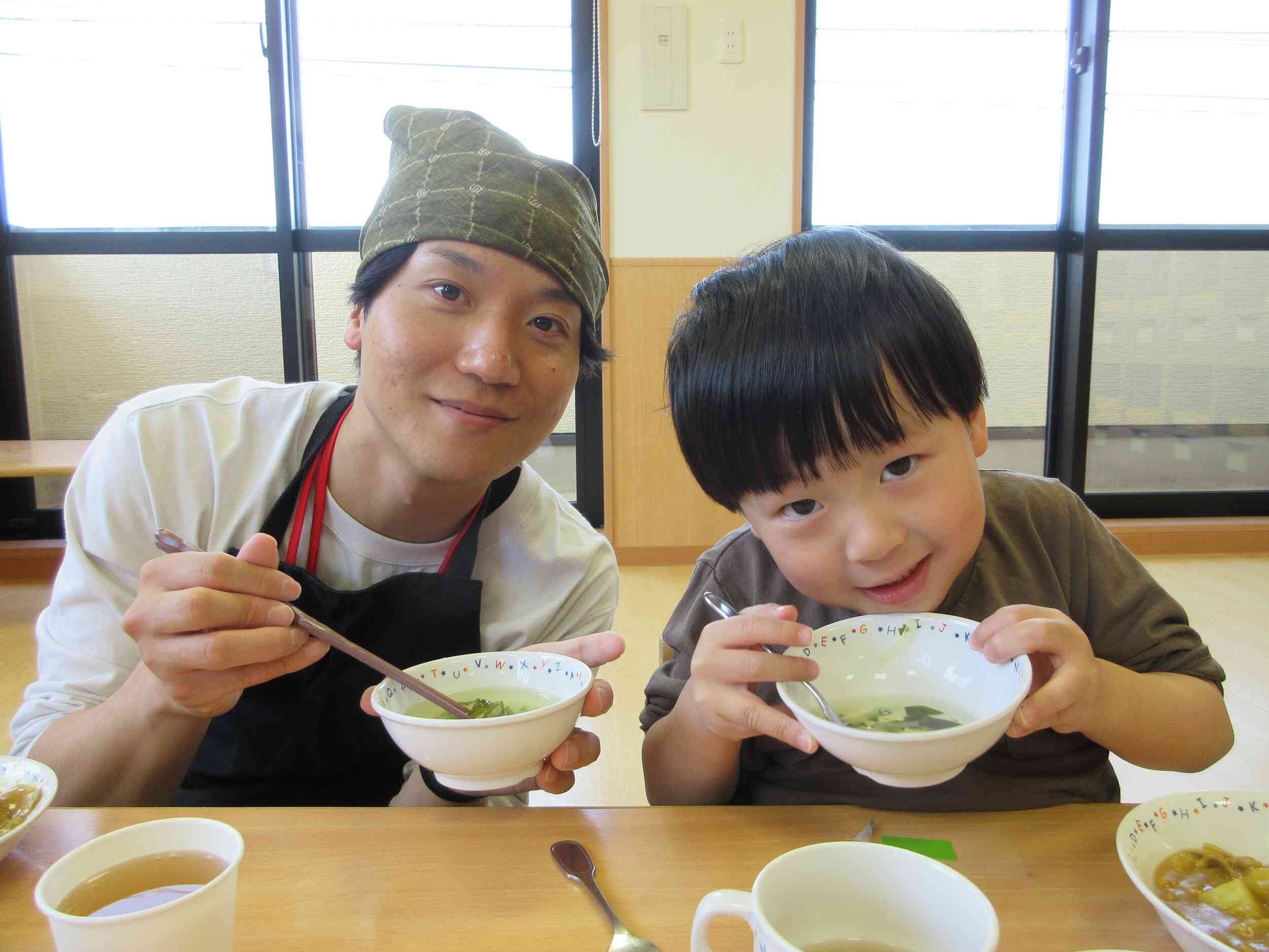 おいしいね。