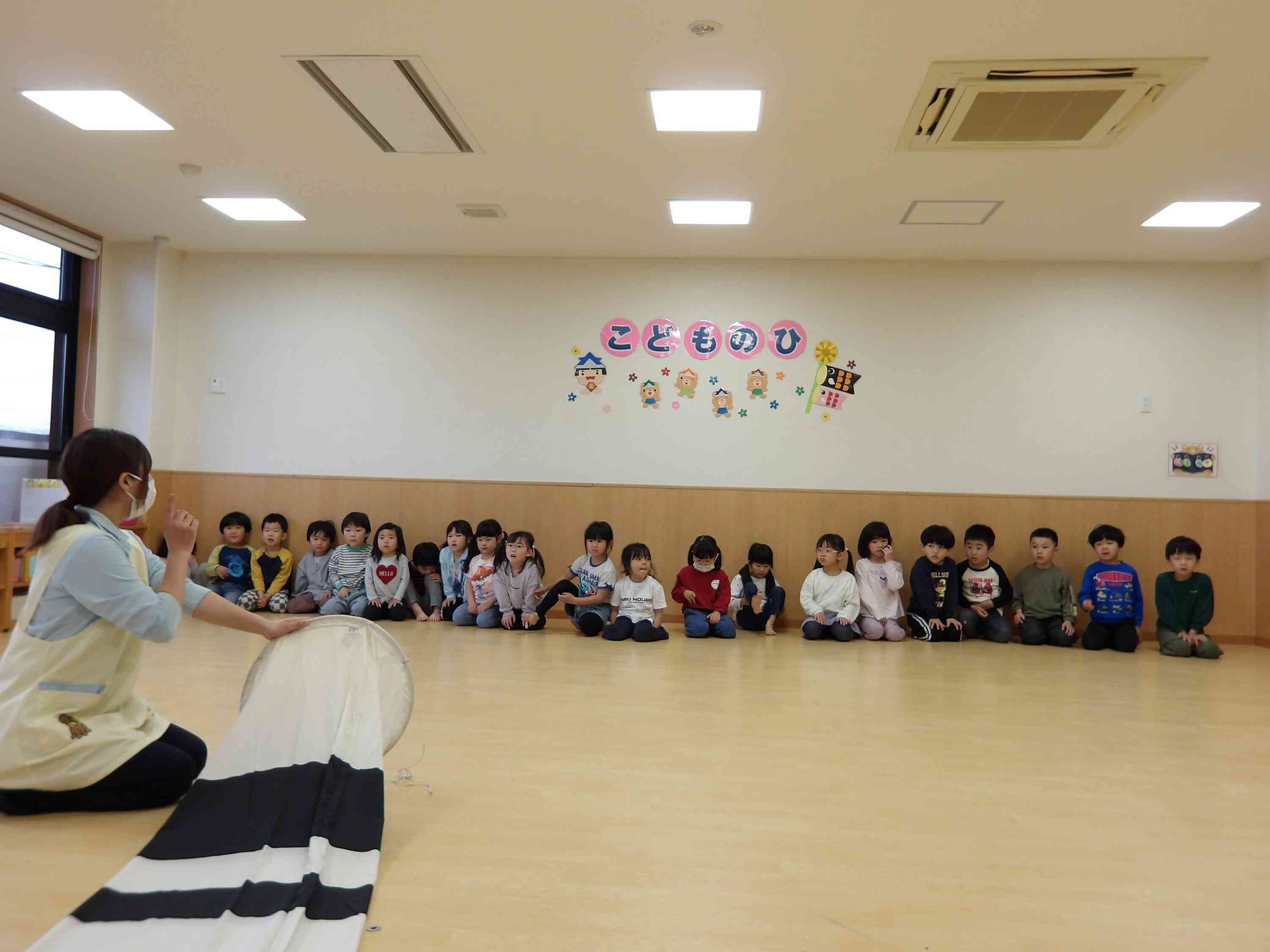 お話も上手に聞けるよ！