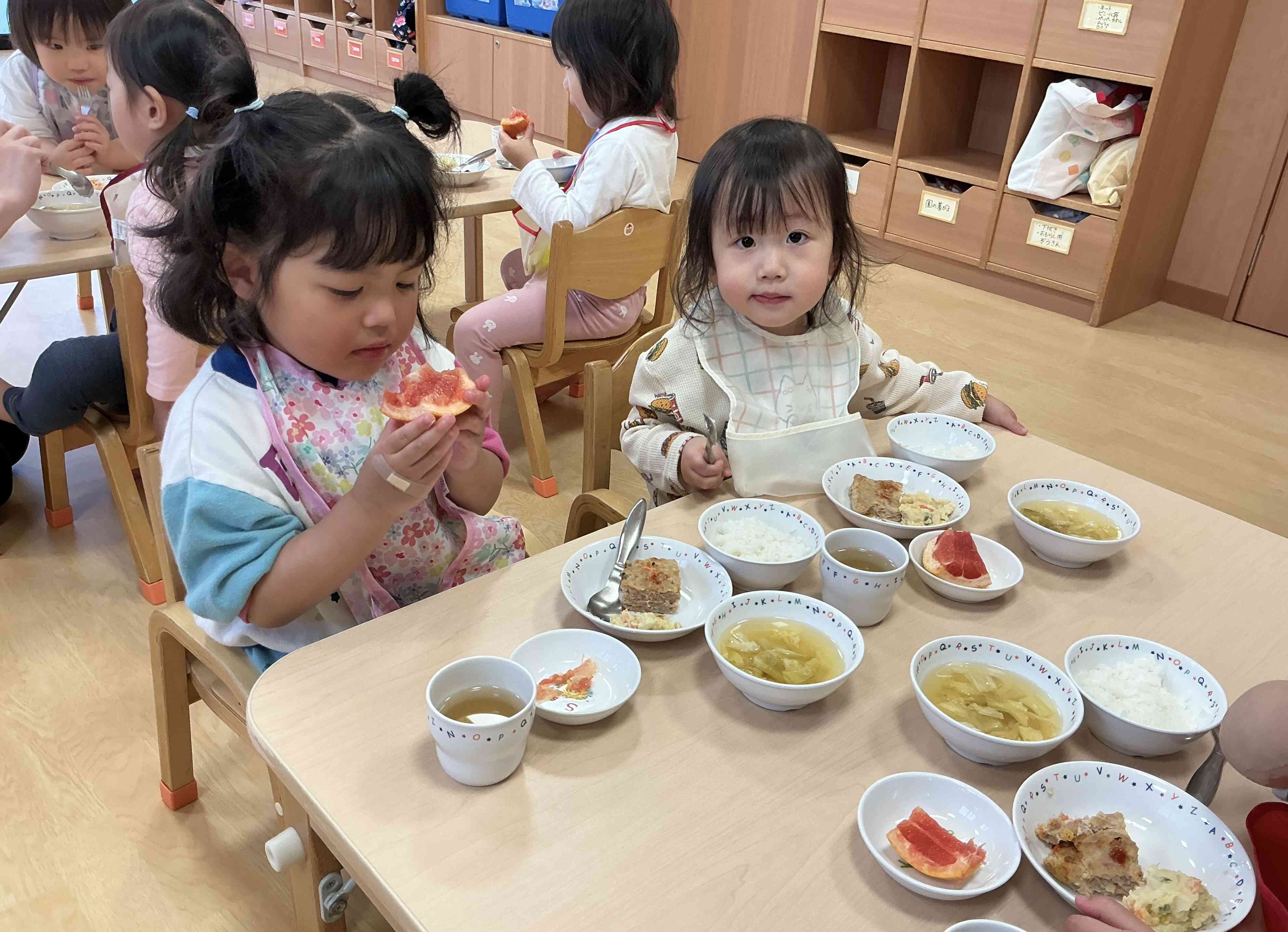 大きなお口でぱくり