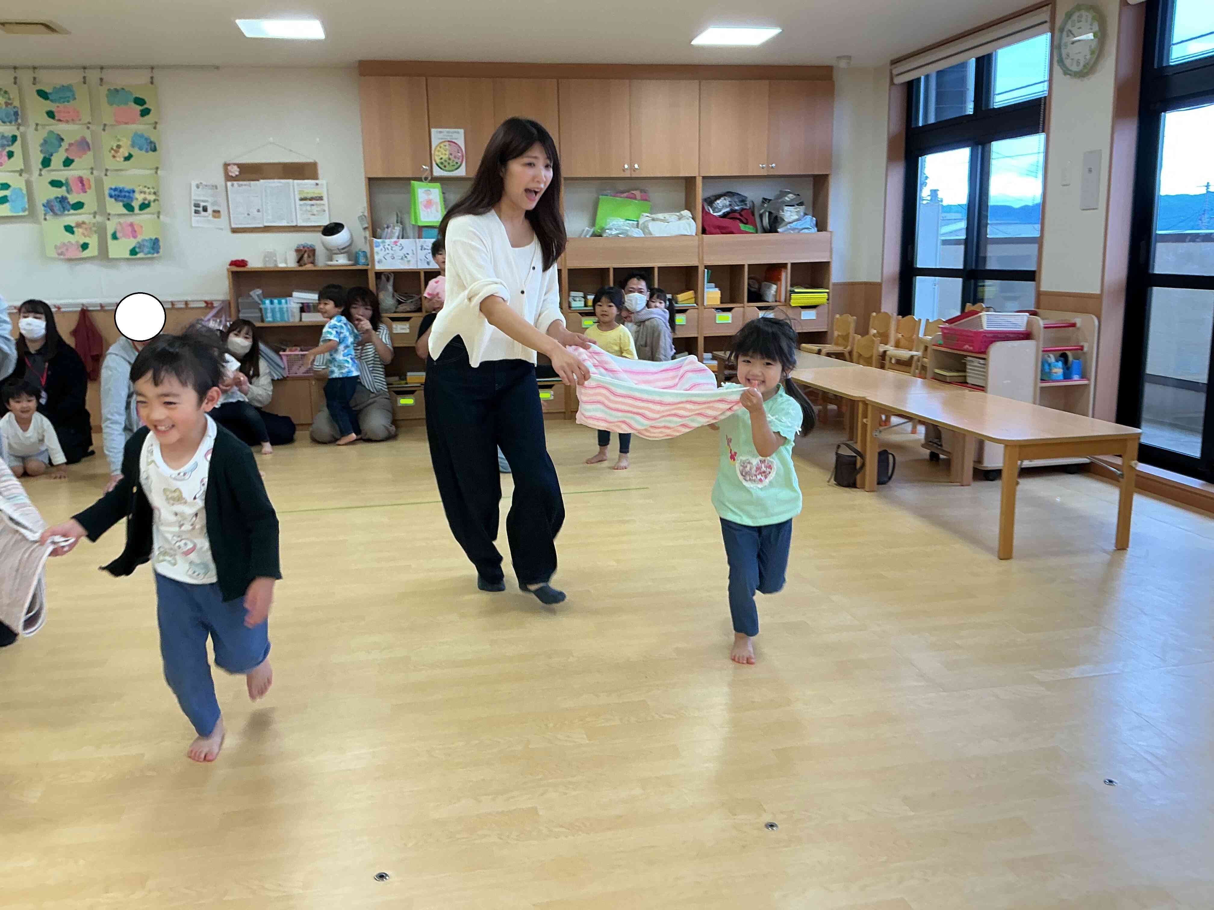 親子遠足　～りす組　３歳児～
