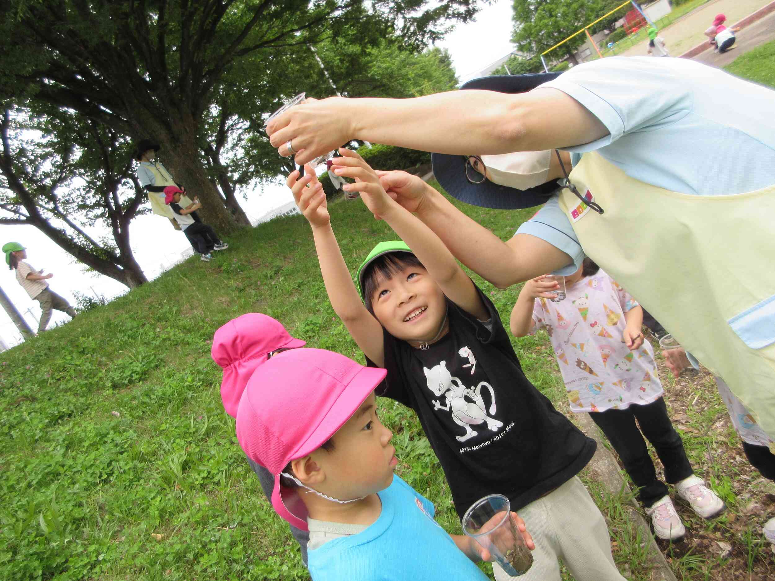 虫探しはやっぱり楽しいね！～5歳児　きりん組～