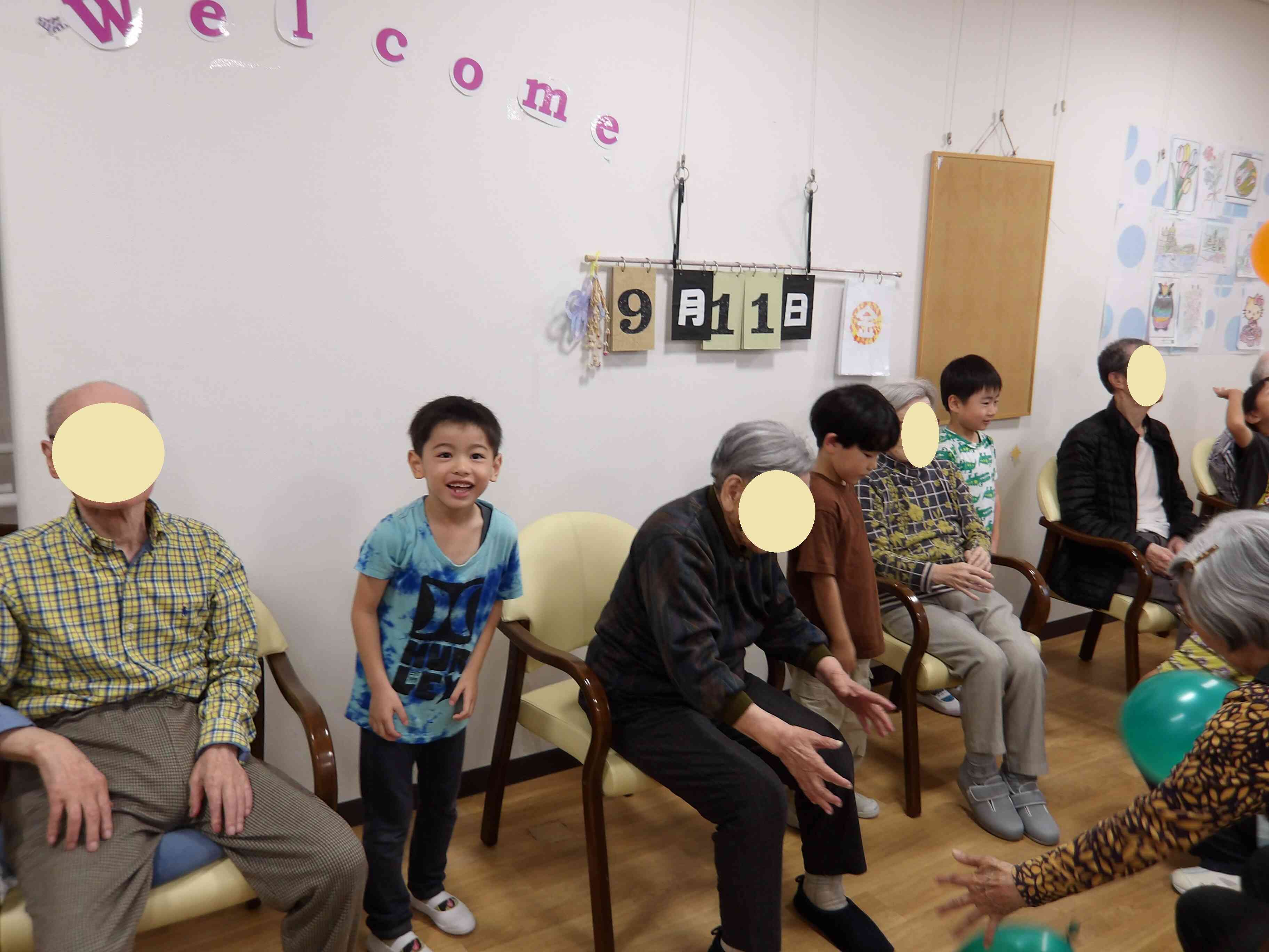 愛の家 交流会　～5歳児きりん組～