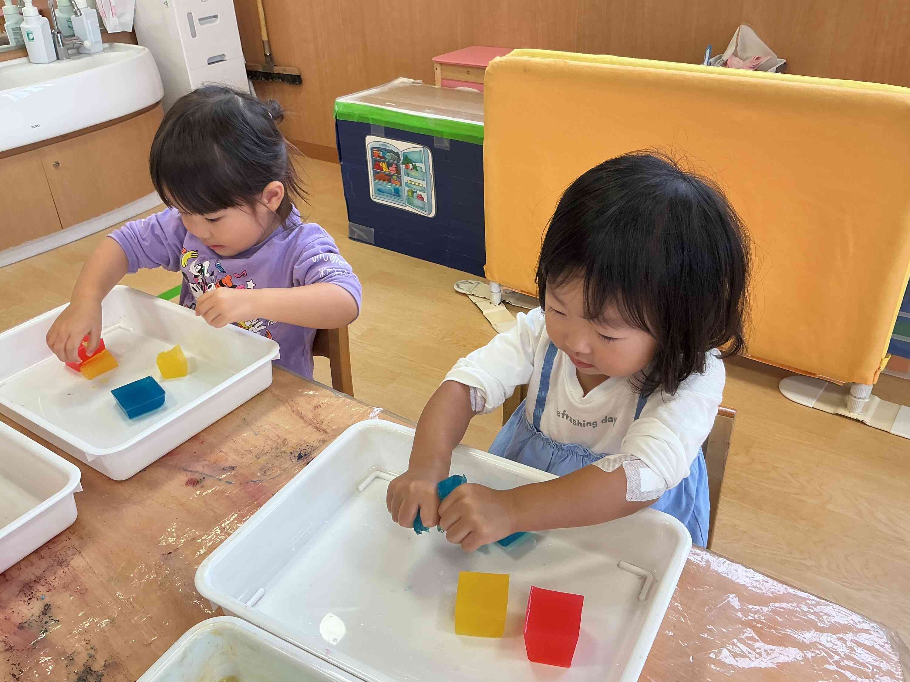 積み上げたよ