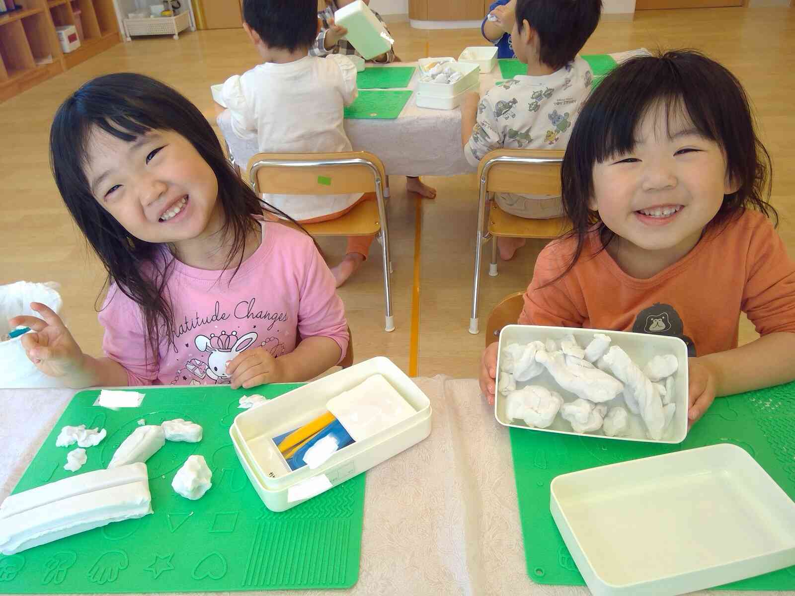 粘土っておもしろい!