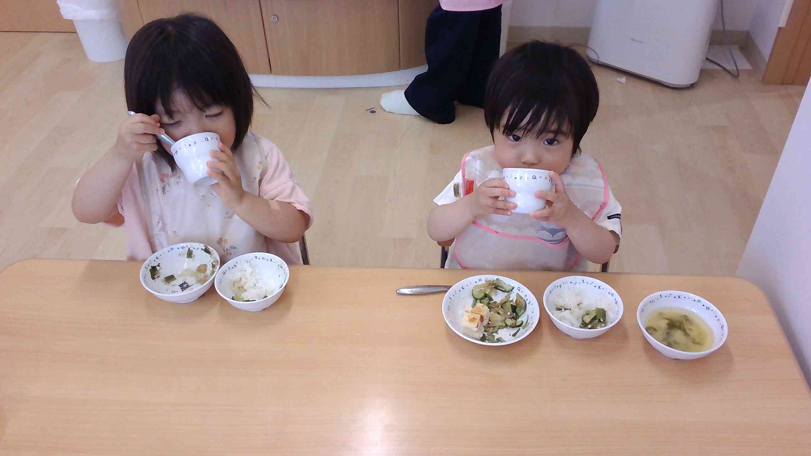 いっぱい食べたよ!