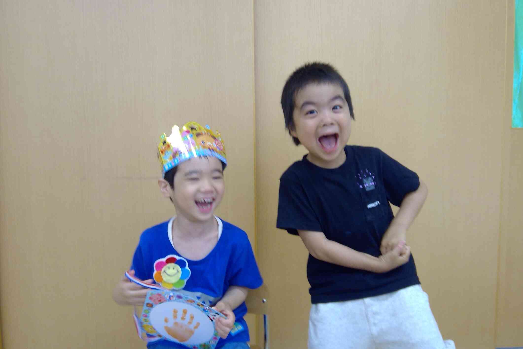 ６月生まれのお友達のお誕生日会もしたよ！