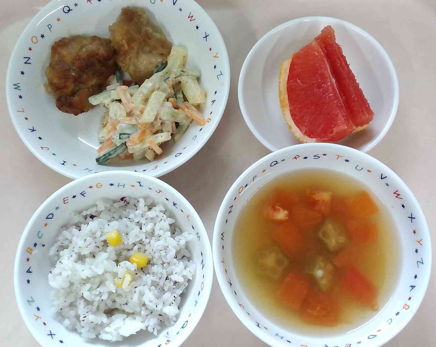 ７月７日の給食
