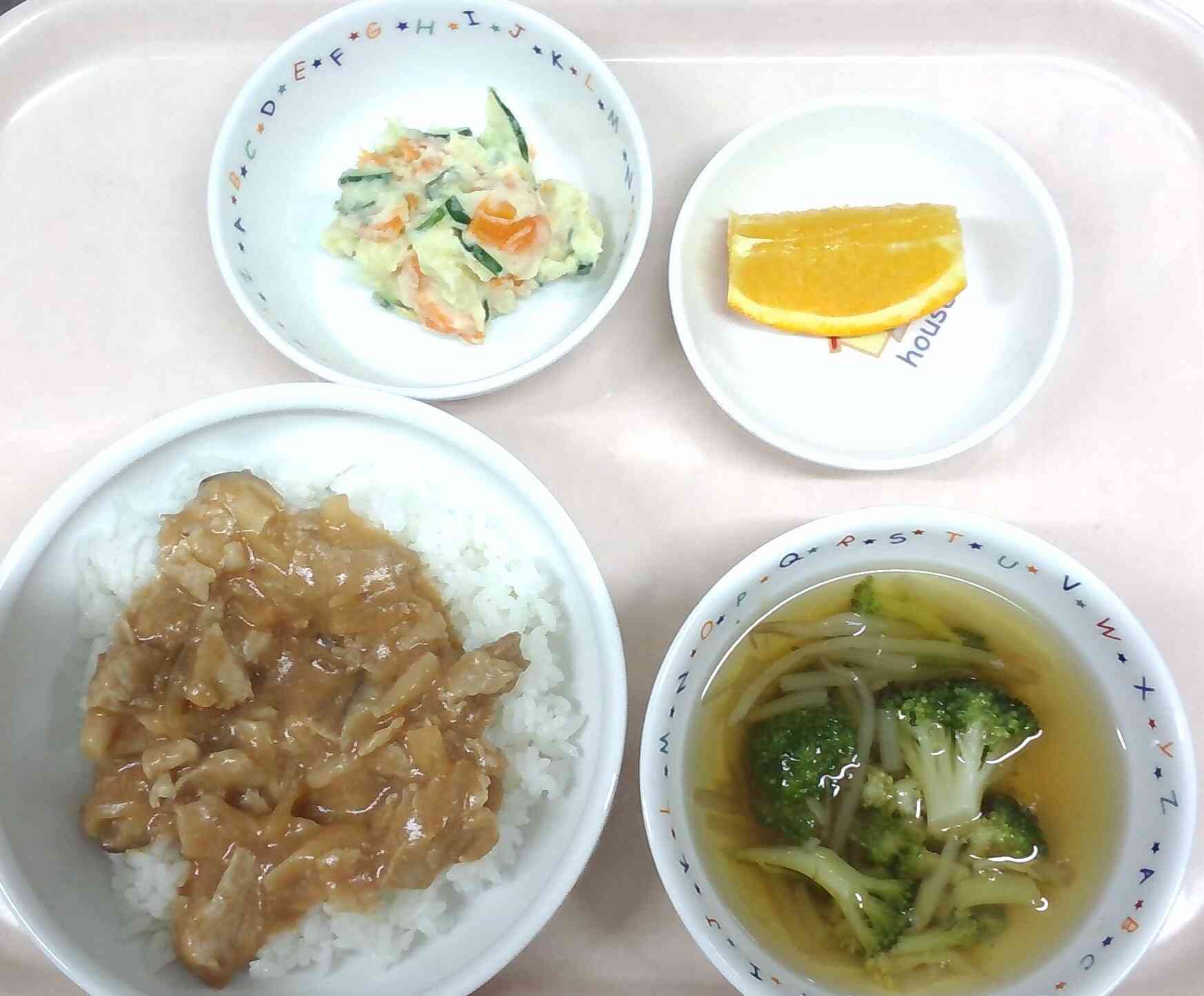 8月１２日の給食