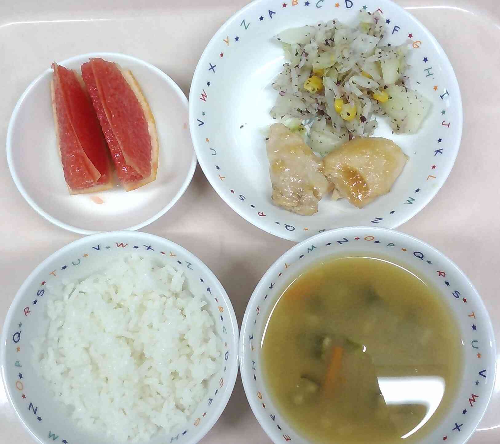 9月１日の給食