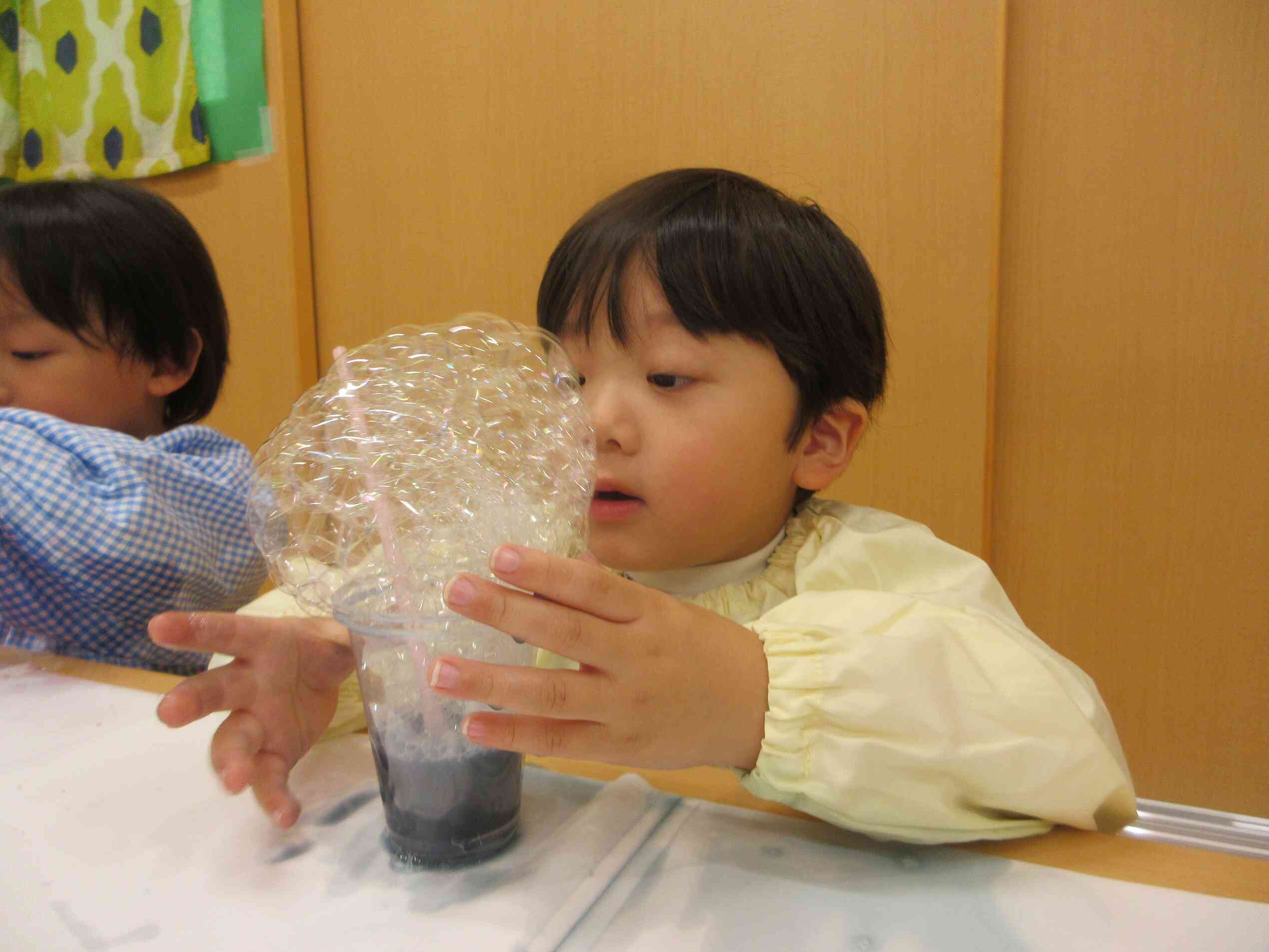 泡ブクブクだ！