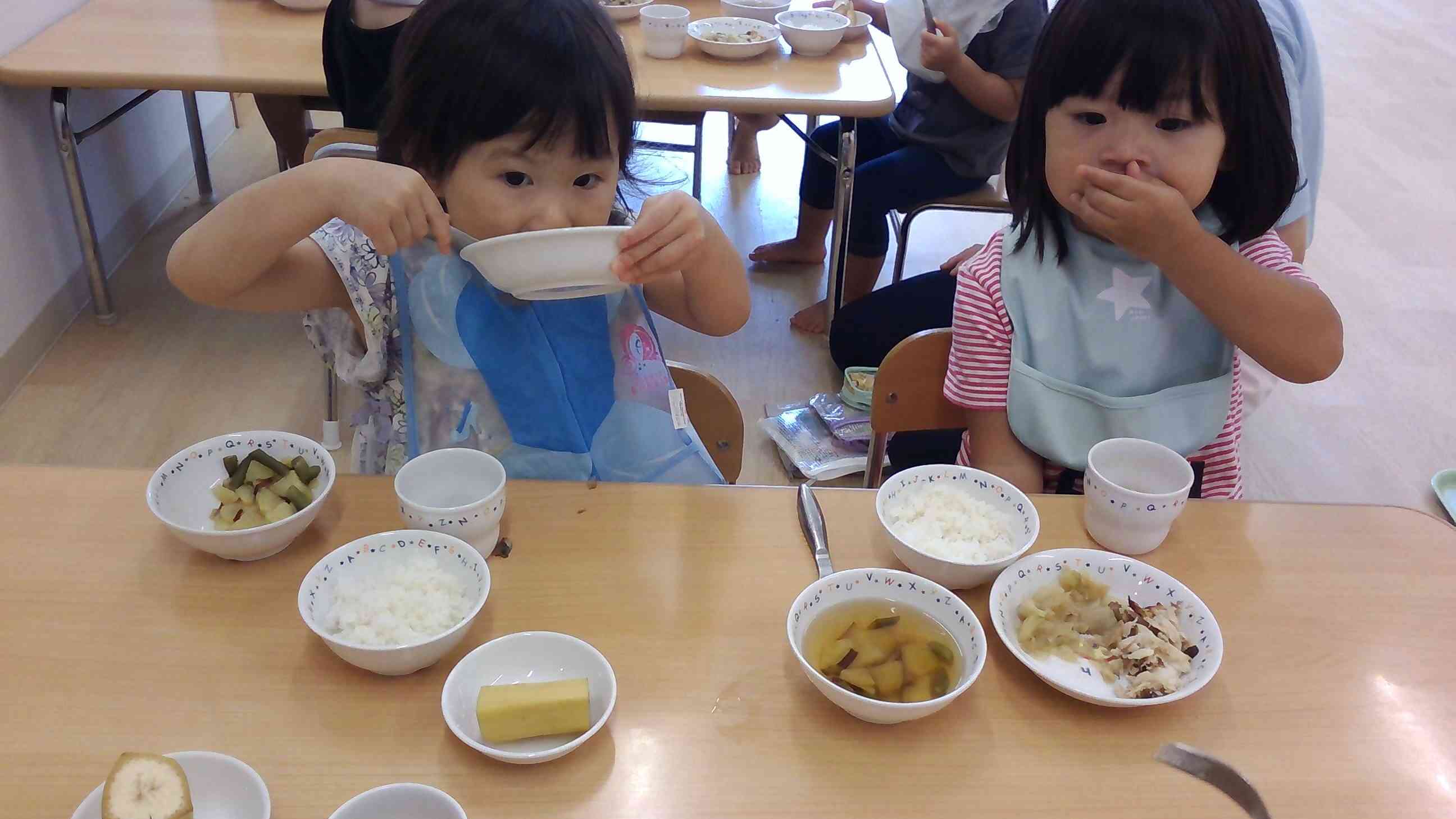 給食美味しいな!