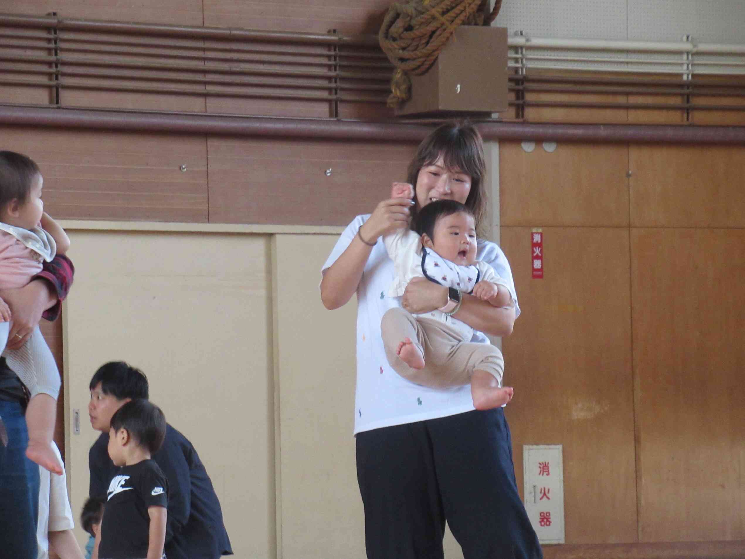 お返事「はーい！」